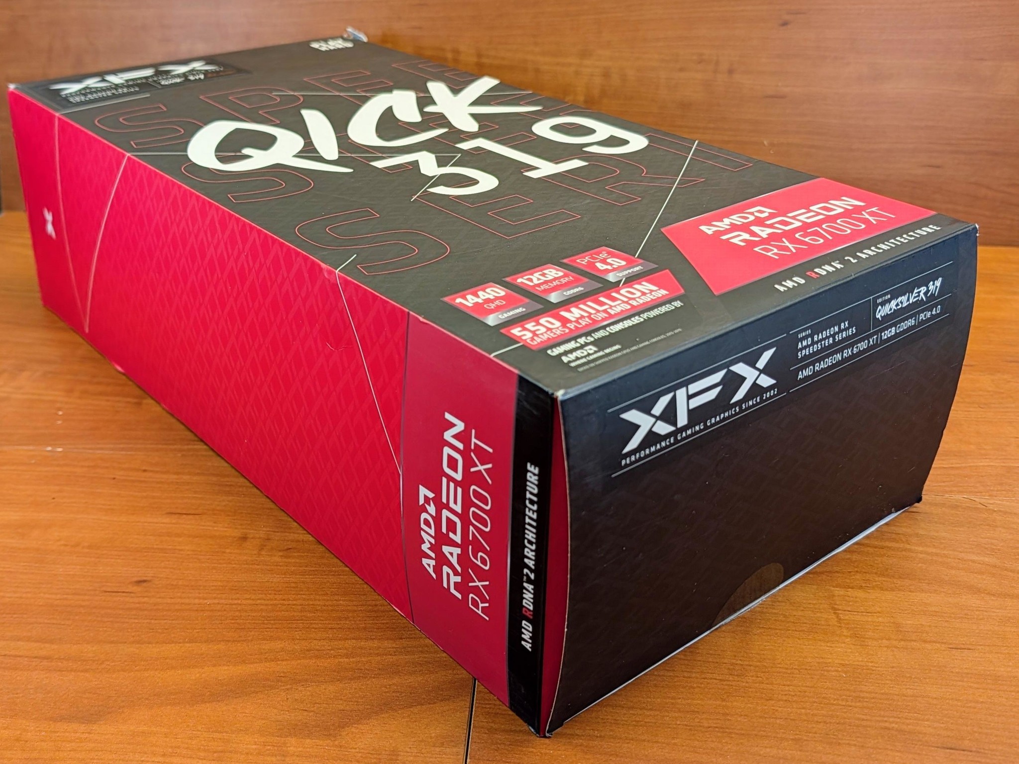 XFX Speedster QICK 319 BLACK RX 6700 XT Graphics Card GPU