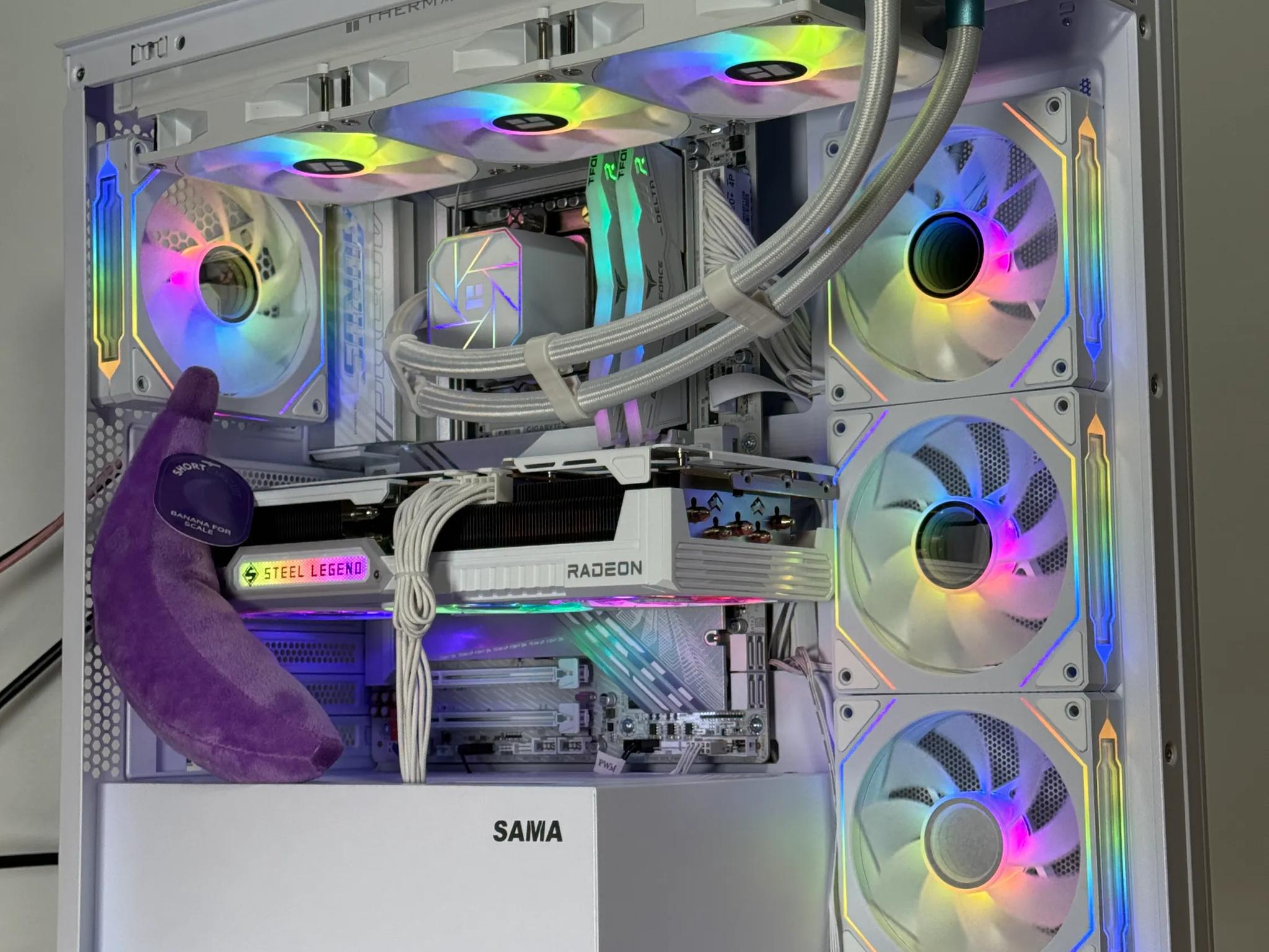 AMD RX 9070XT Intel Core Ultra 7 265k Gaming PC