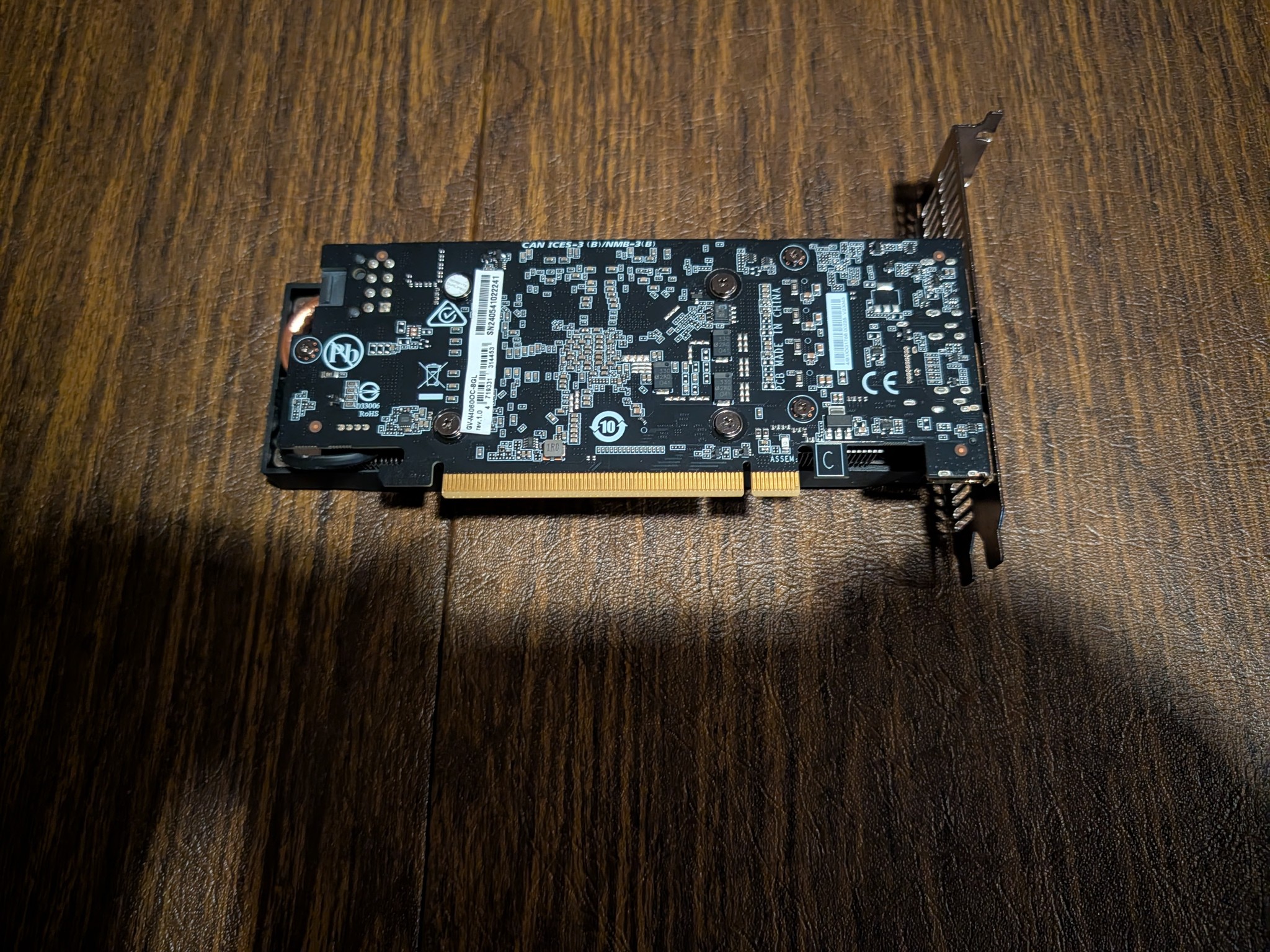 GIGABYTE GeForce RTX 4060 OC Low Profile 8G GDDR6