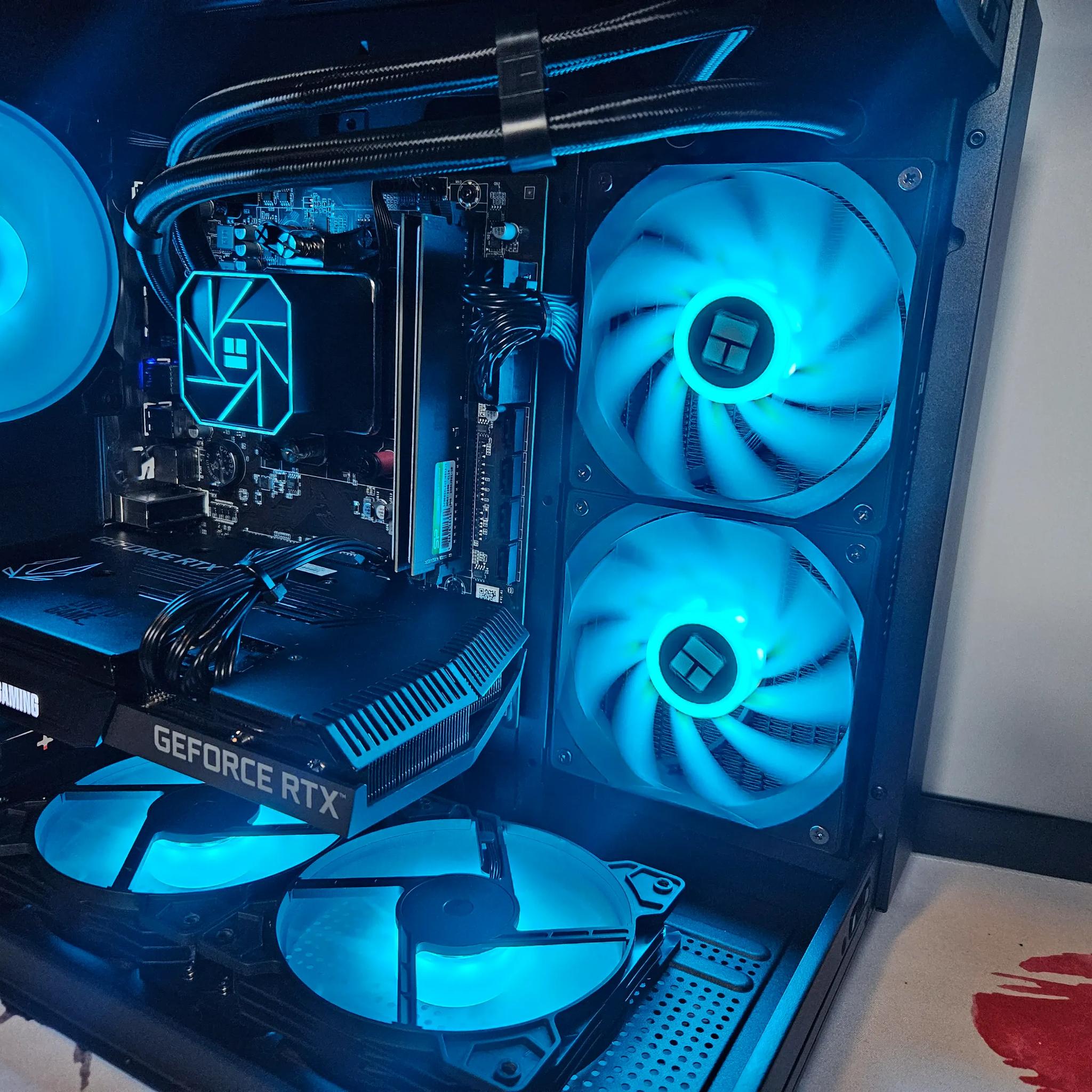 Cyber Monday deal! Dark Side liquid cooled RIG Ryzen 5 / 32GB DDR4 / 1TB SSD / RTX 3070