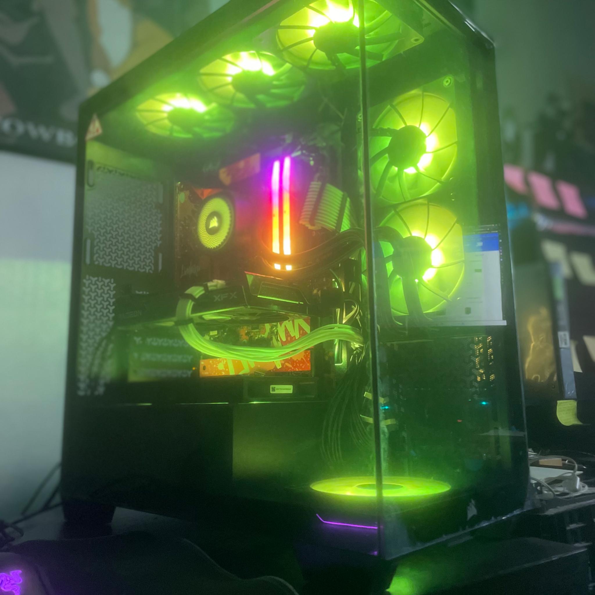 7800X3D + XFX Speedster SWFT RX 7600 Upgradable Built Pc
