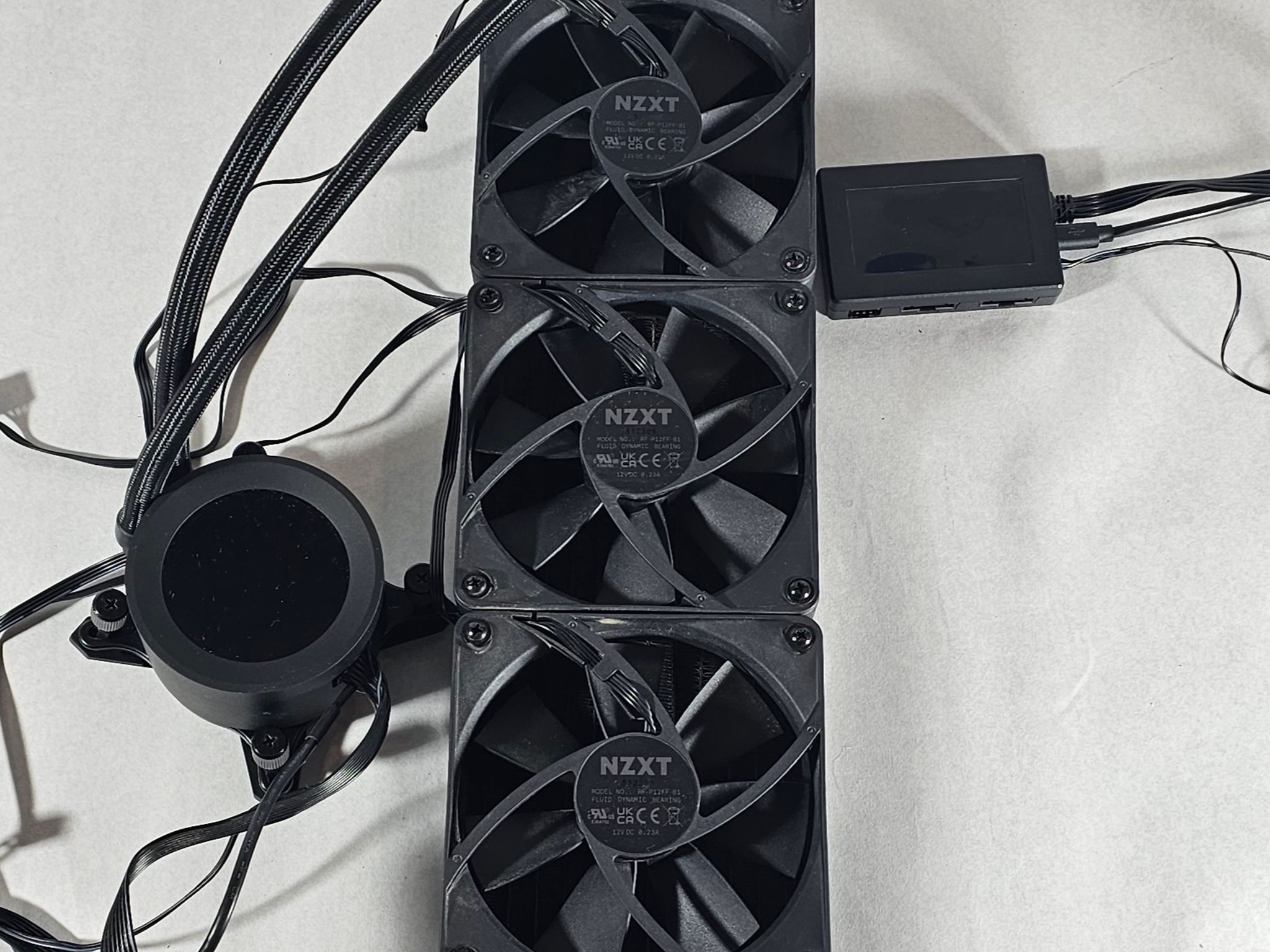 360mm NZXT AIO CPU Liquid Cooler w\ LCD Screen