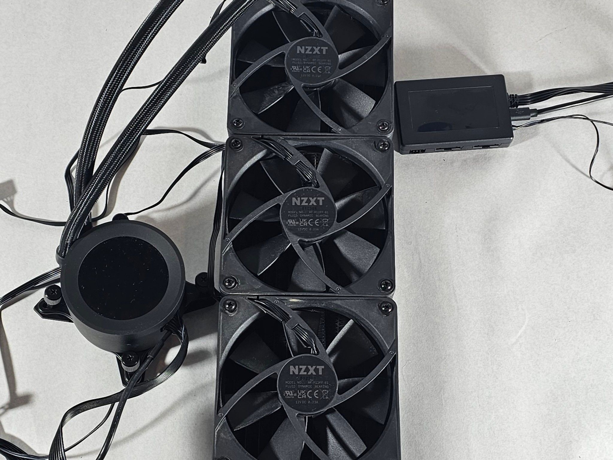 360mm NZXT AIO CPU Liquid Cooler w\ LCD Screen