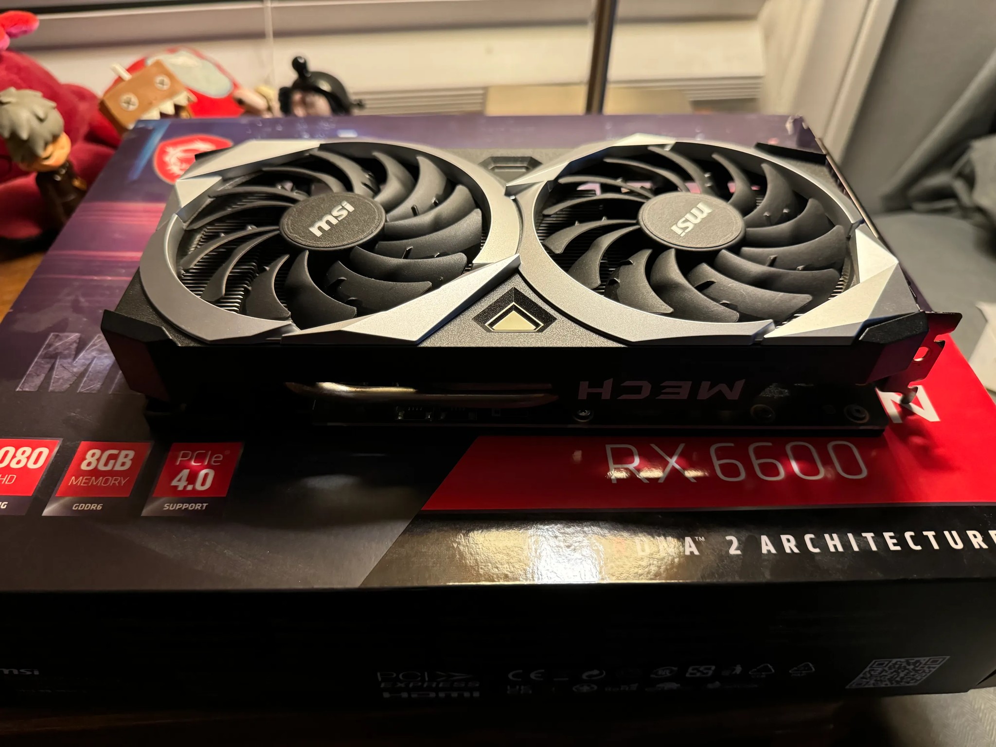 MSI Radeon RX 6600 MECH 2X 8G