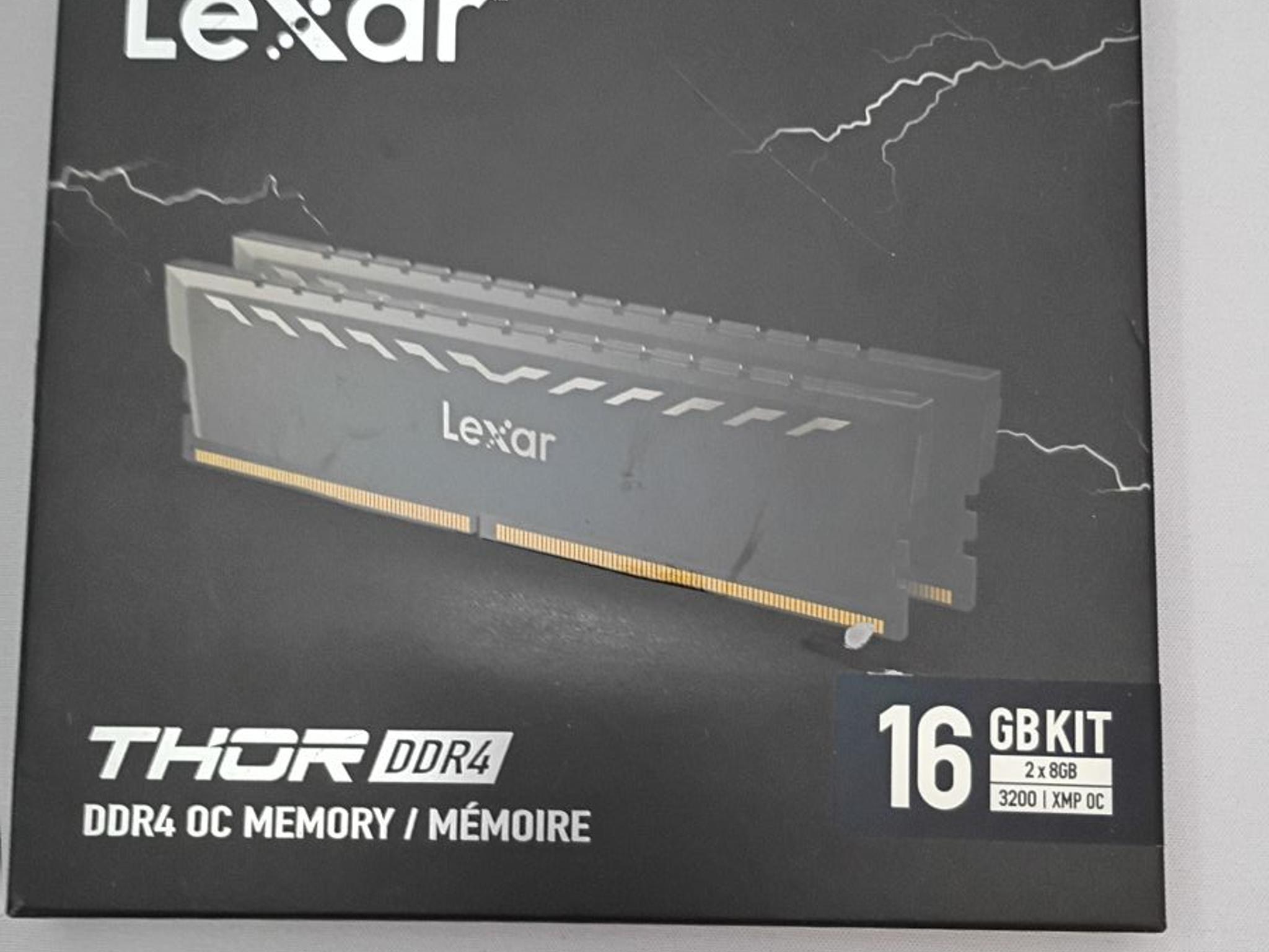 DDR4 Lexar 16gb (2x8) 3200MHz cl 16