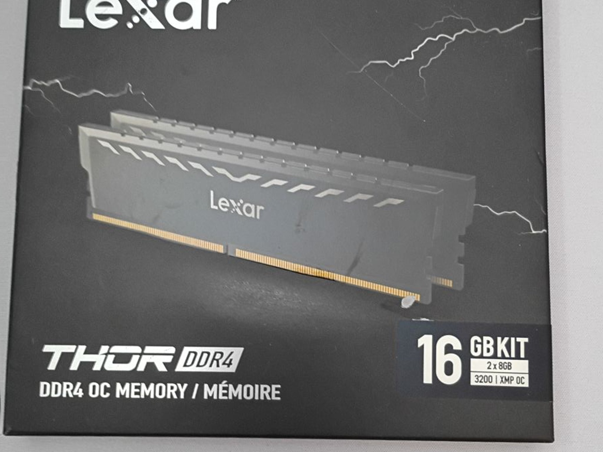 DDR4 Lexar 16gb (2x8) 3200MHz cl 16