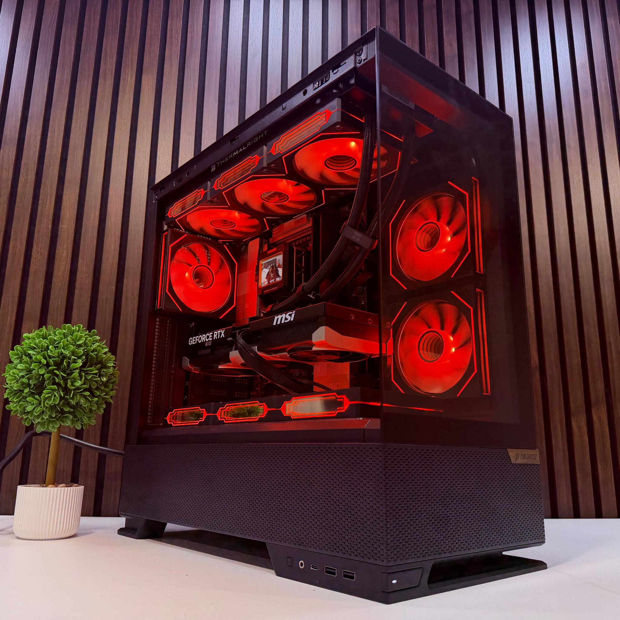 RTX 5070 TI | Ryzen 9850X3D | 32GB DDR5 | 2TB M.2 | 1000 W Gold PSU | ARGB Fans | Windows 11