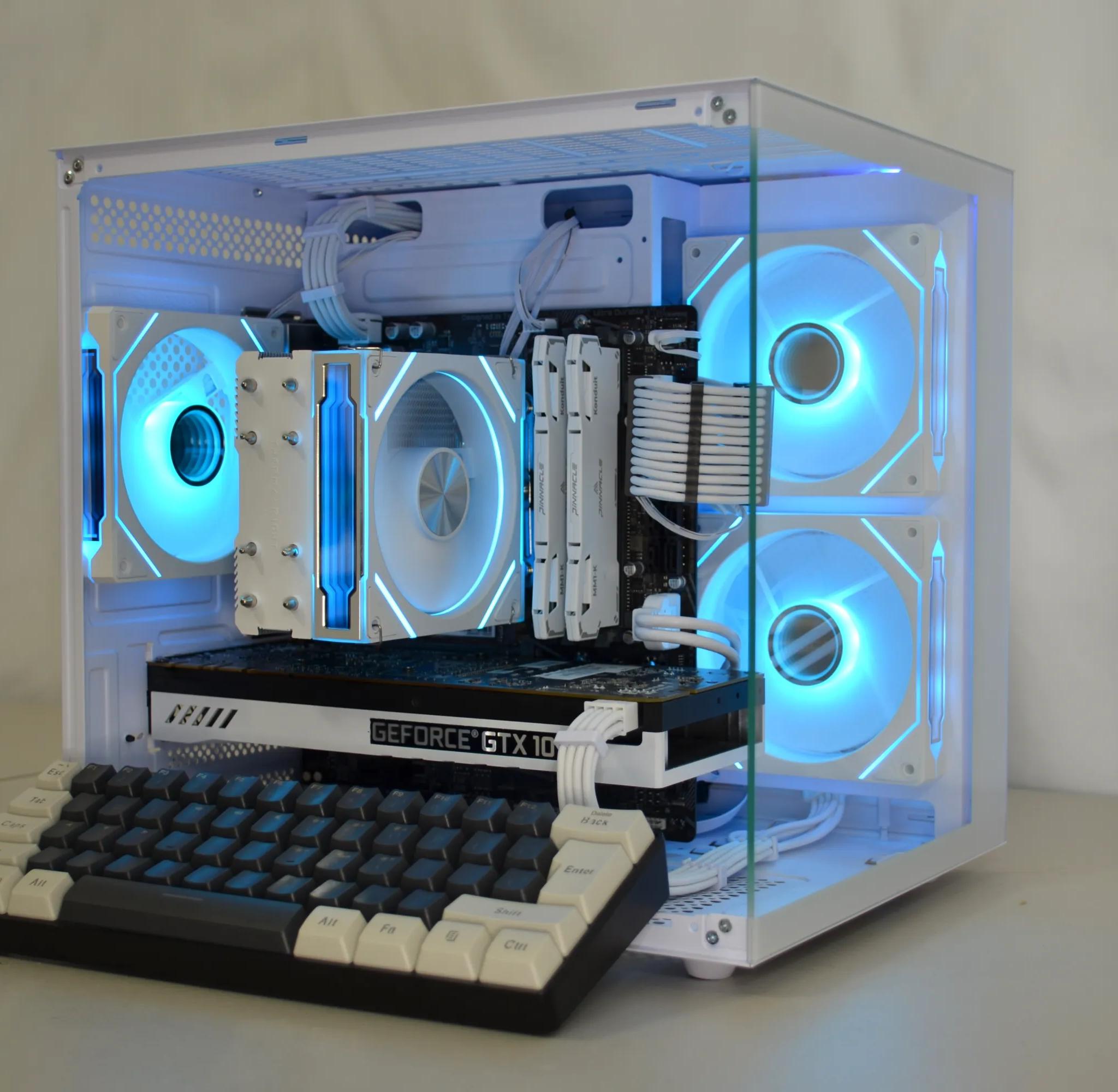 ❄️SnowFlake V2❄️- Free Keyboard!⌨️ | I5-10400f | GTX 1070 | 1tb NVME ssd | Windows 11 | WiFi