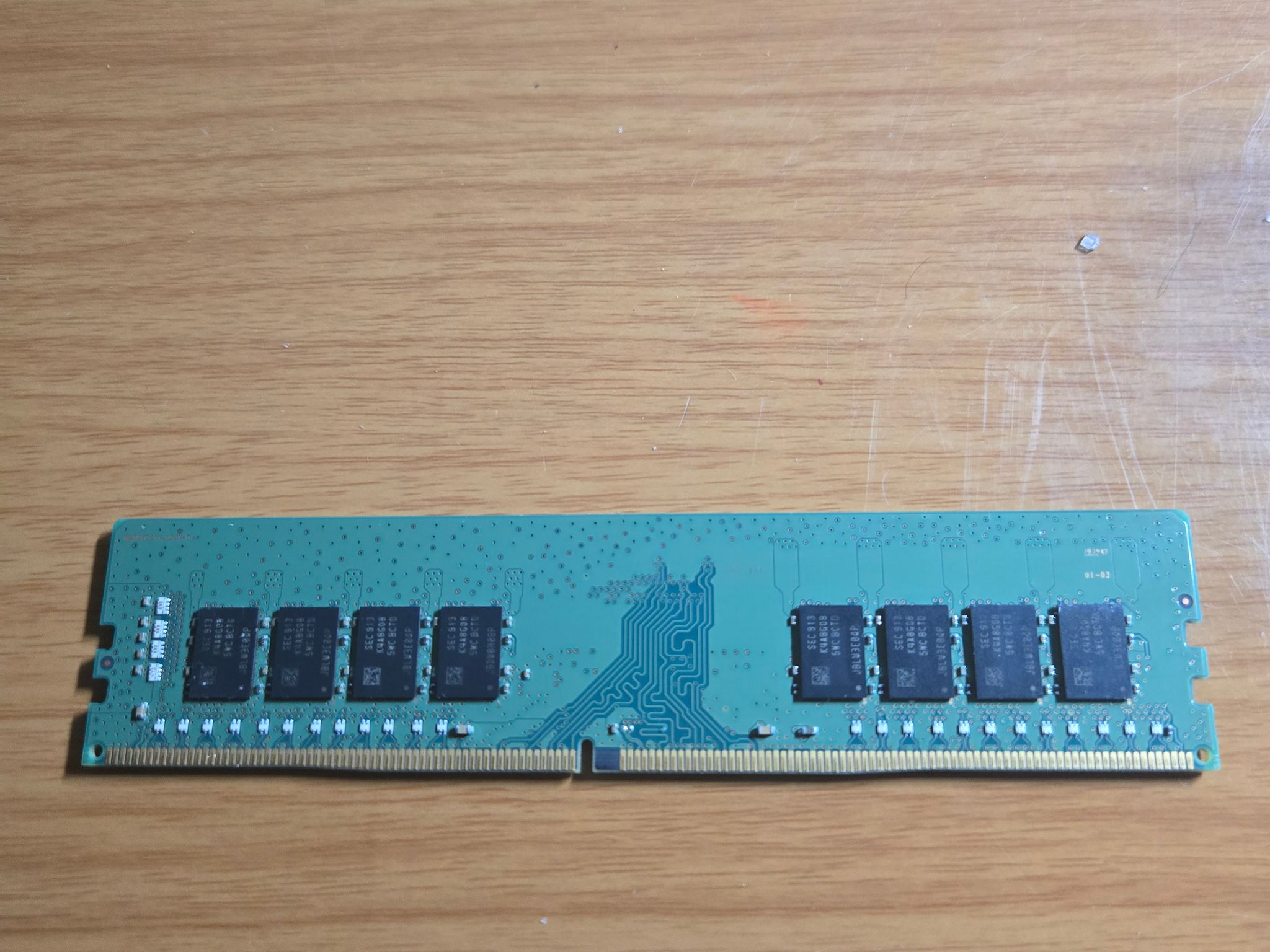 Samsung 32gb of RAM 16gb 2666mhz stick and 16gb (8x2) 2333mhz