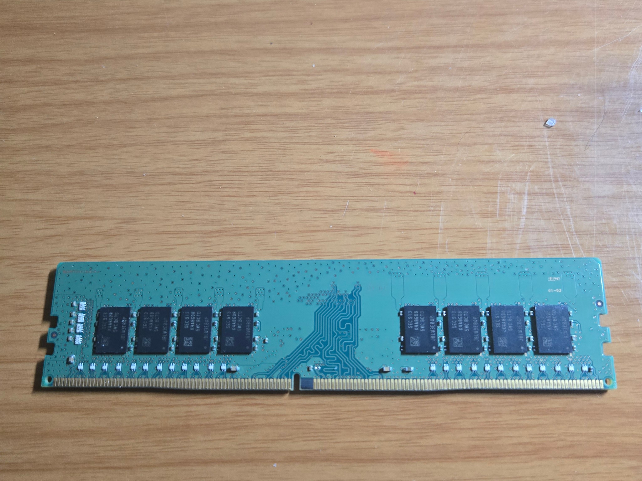 Samsung 32gb of RAM 16gb 2666mhz stick and 16gb (8x2) 2333mhz