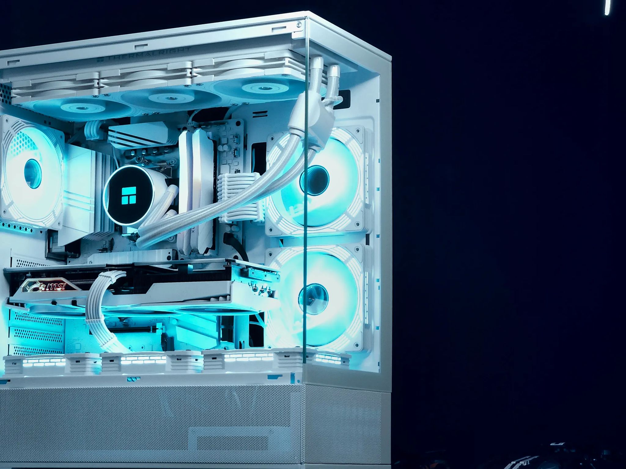 🧊❄️RTX 4070Ti/ R7 5800X 3D Gaming PC Computer