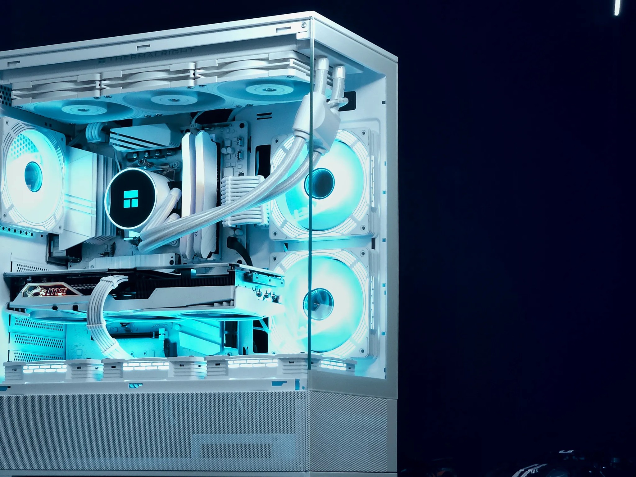 🧊❄️RTX 4070Ti/ R7 5800X 3D Gaming PC Computer