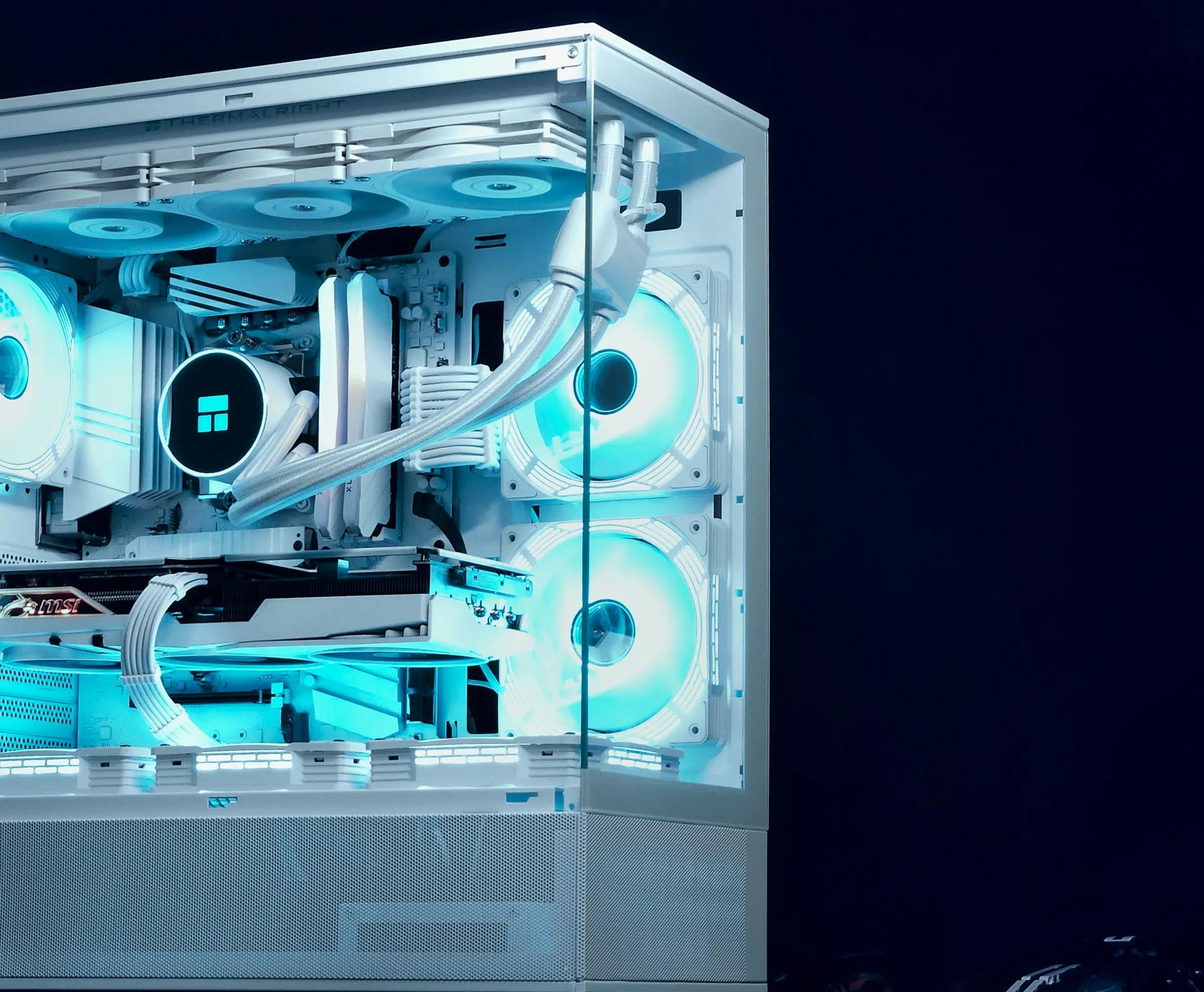 🧊❄️RTX 4070Ti/ R7 5800X 3D Gaming PC Computer