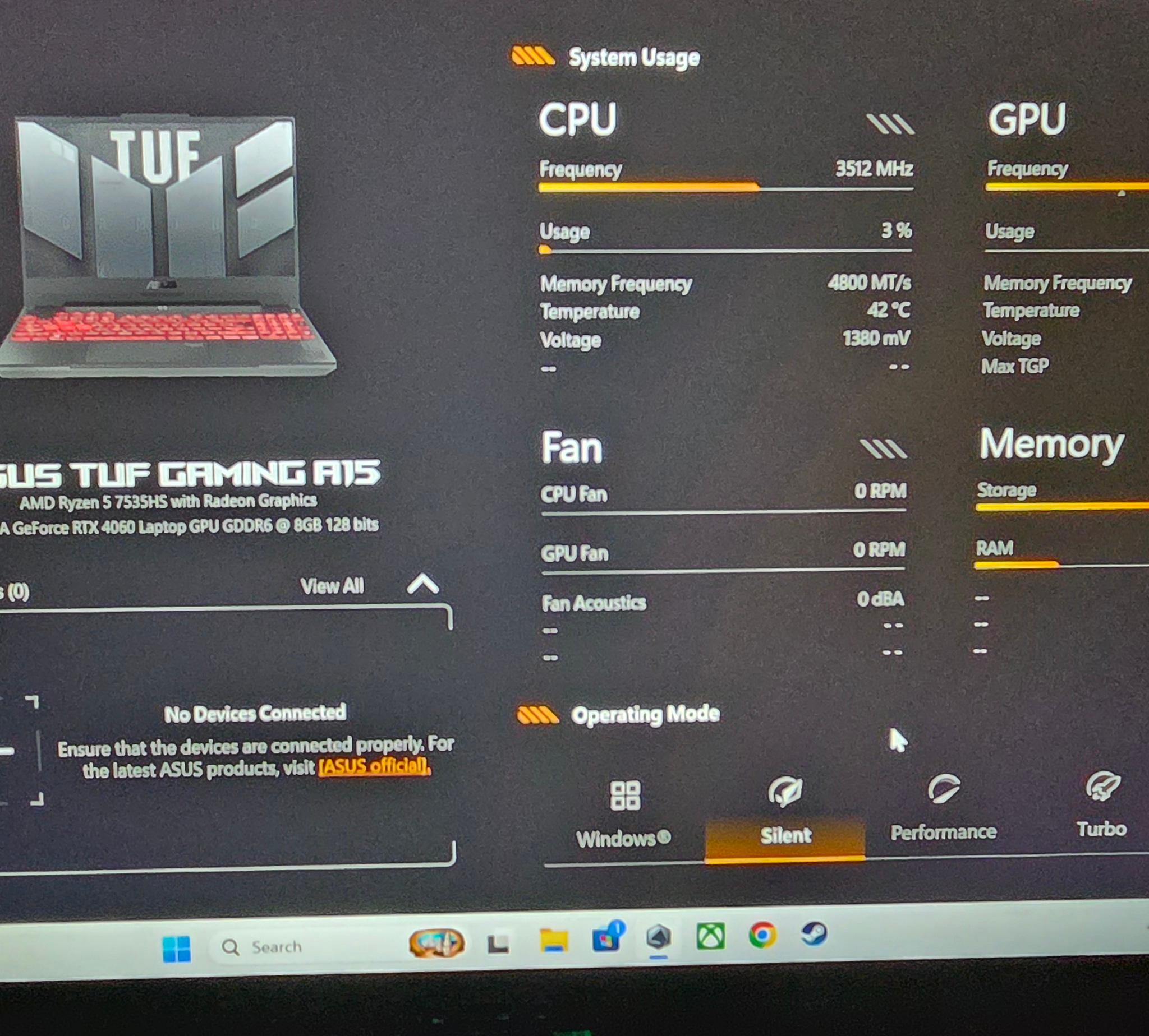 Like new only used for a month asus a15 laptop w 4060 gpu upgraded ram and more storage