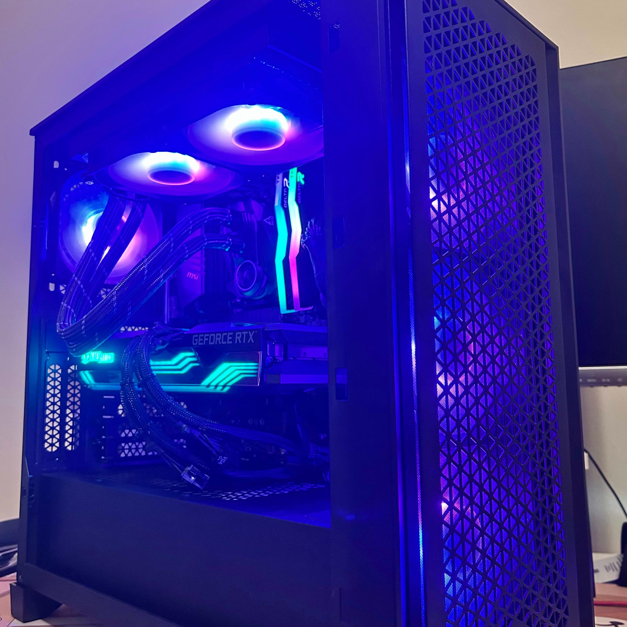 Cypher👻 Rtx 3070 8GB, Ryzen 5 5600 High-End Gaming PC 
