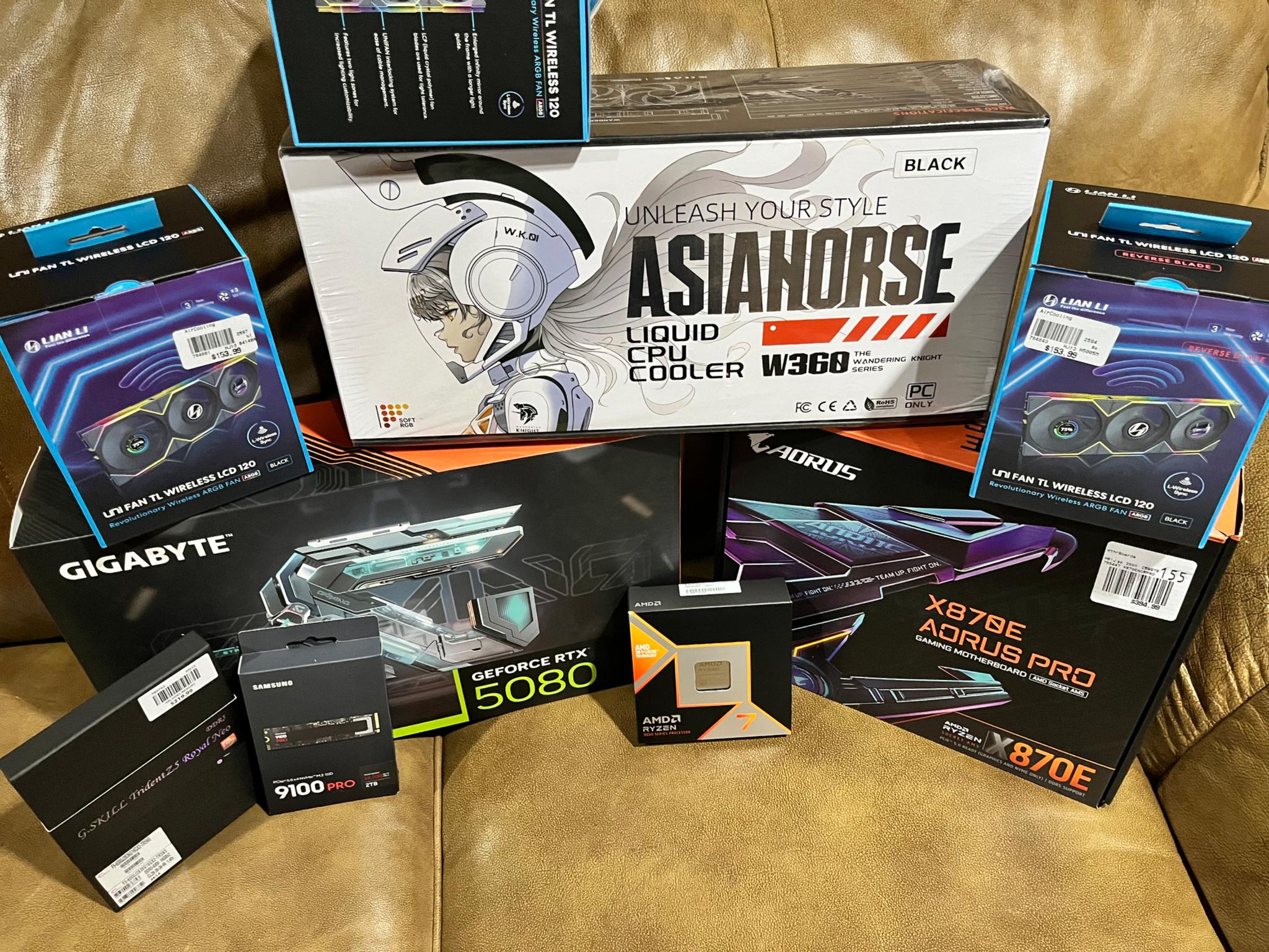 5080+9800x3d High End Pc Built|Pro Gamer PC