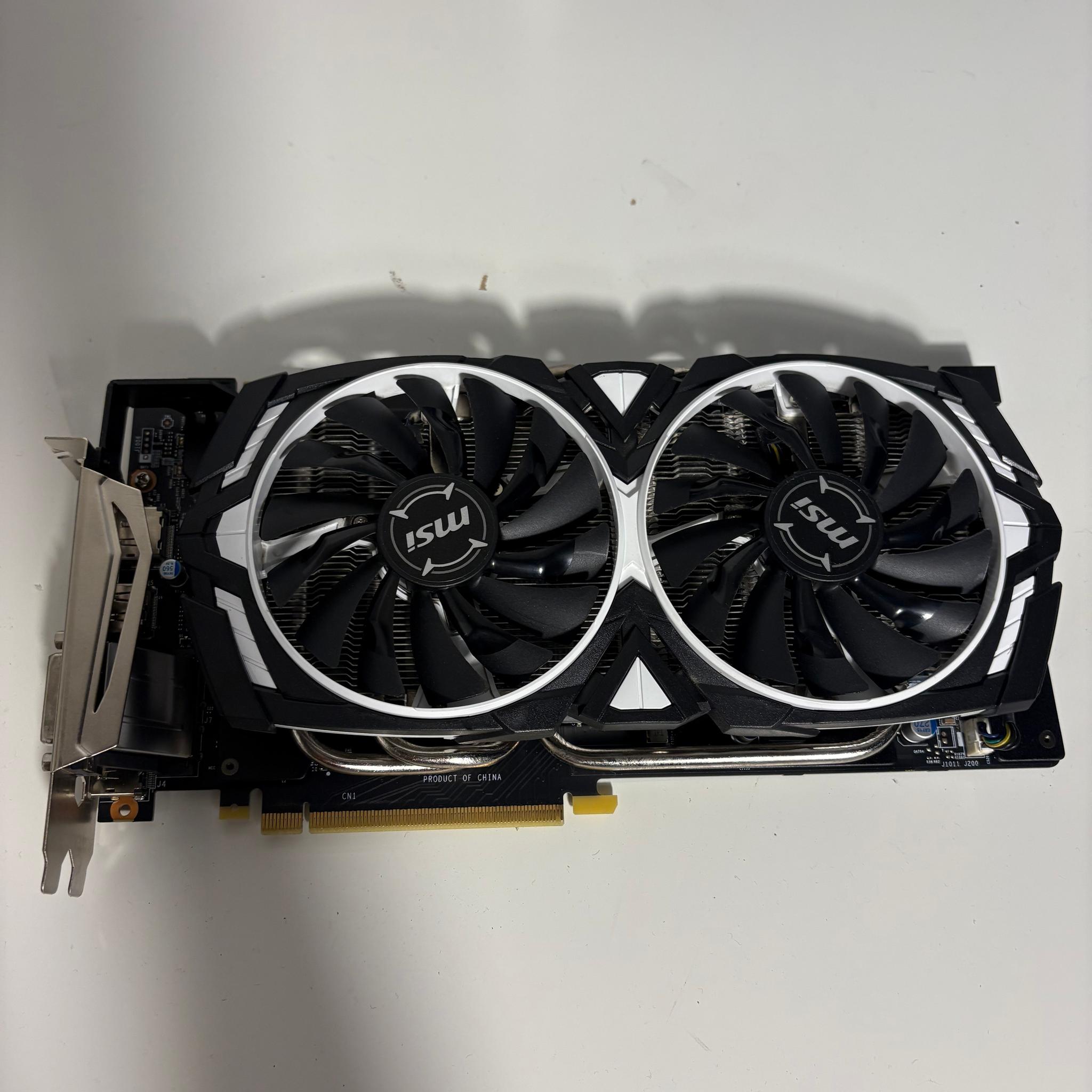 MSI GTX 1070 Ti Armor OC - 8GB GDDR5