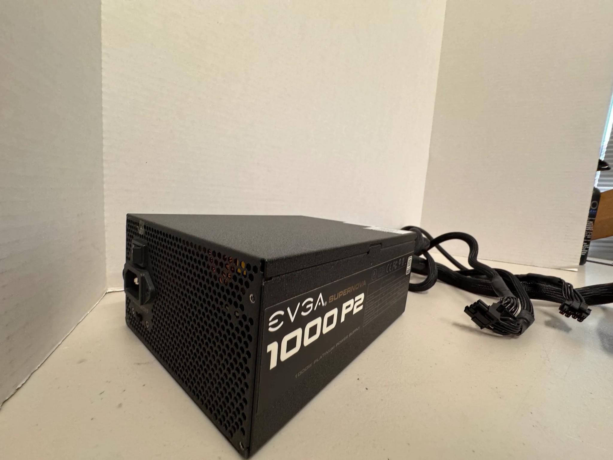 🔌 EVGA 1000W 80+ Platinum PSU Excellent Condition w/ All Cables Included