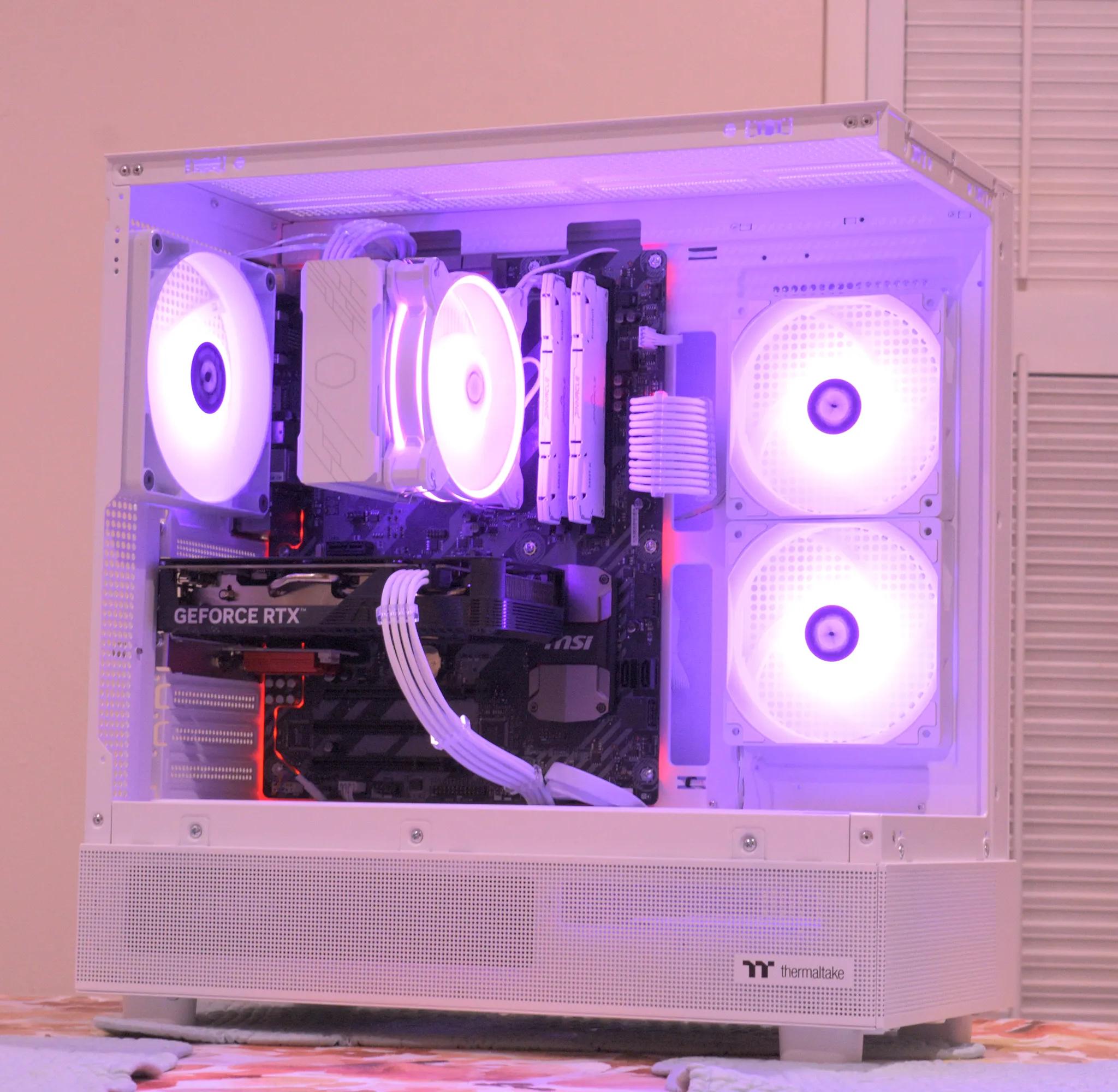 1080p Ryzen 5 5600 RTX 4060 8GB Gaming PC | 16GB DDR4 | 1TB NVME SSD | RGB | Wifi | 1080p Gaming