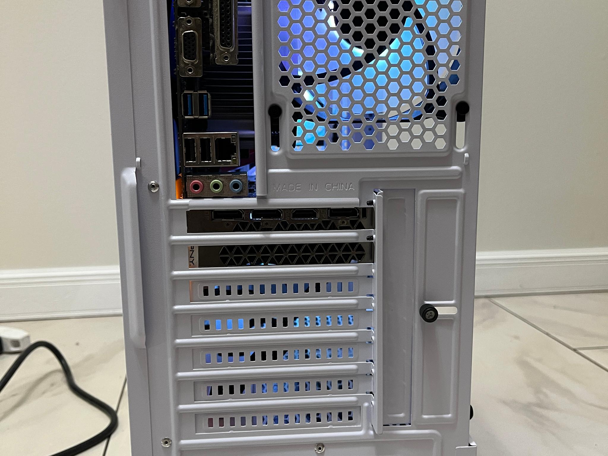 NVIDIA RTX 2060, Intel i5-7500, 12GB RAM, 870 GB Storage, RGB Gaming PC w/ Wi-Fi & Bluetooth