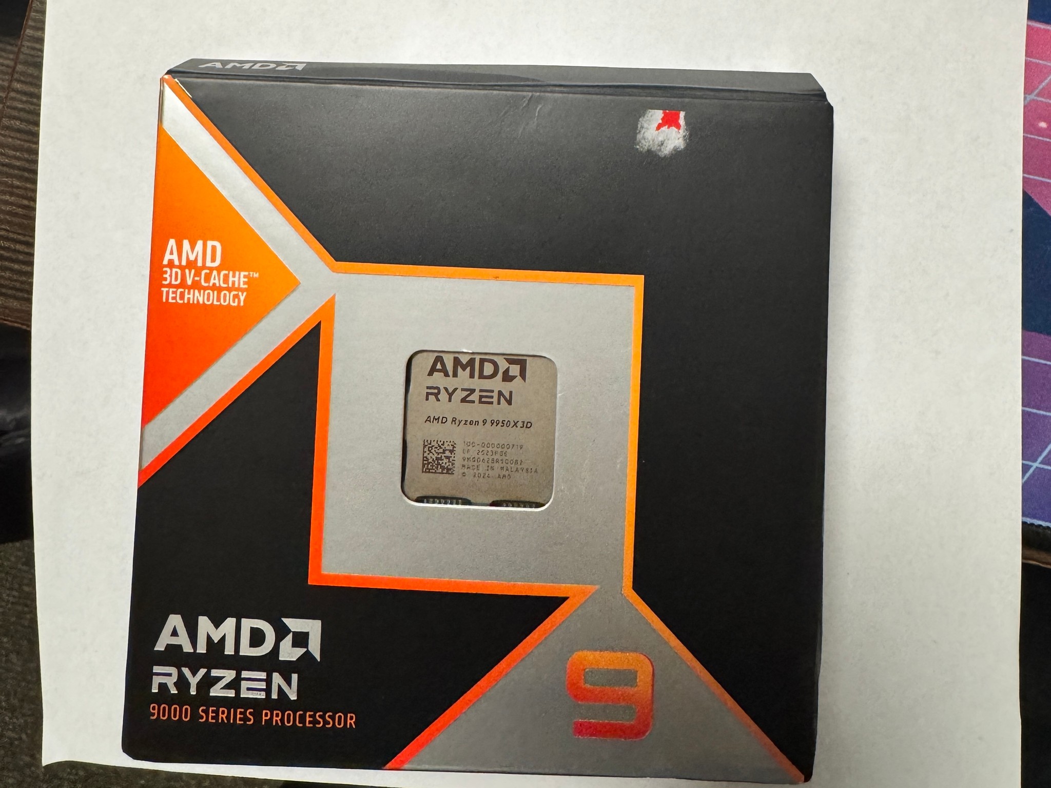 AMD Ryzen 9 9950X3D 16-Core/32-Thread 4.3 GHz (5.7 GHz Max Boost) AM5 PCI-e 5.0 Unlocked Desktop CPU