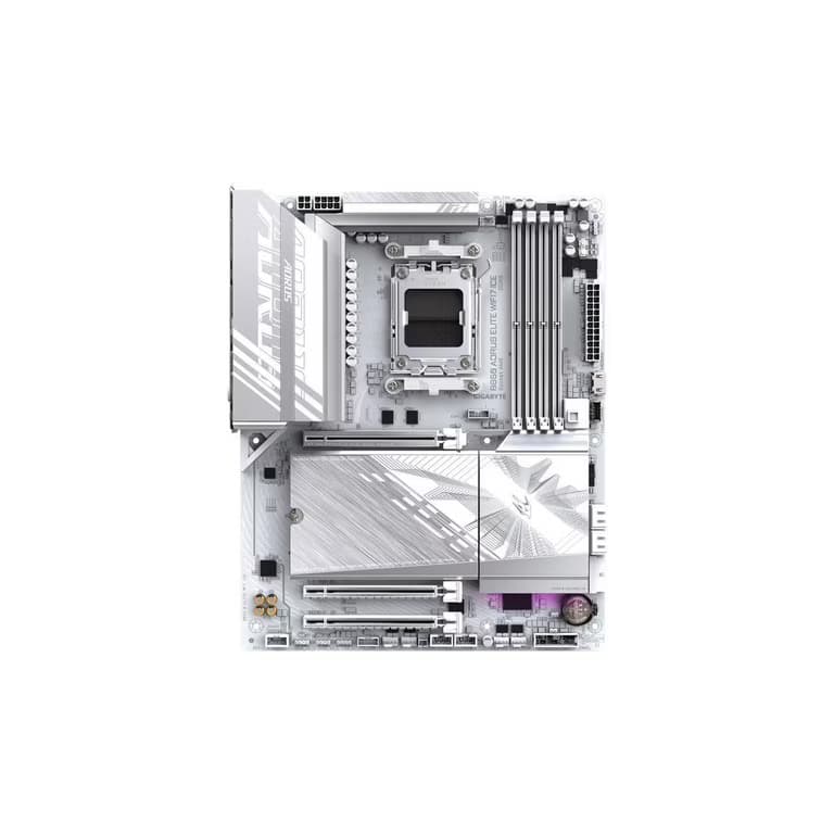 White PC Parts Bundle: B850, RM1000e, Lian Li 207