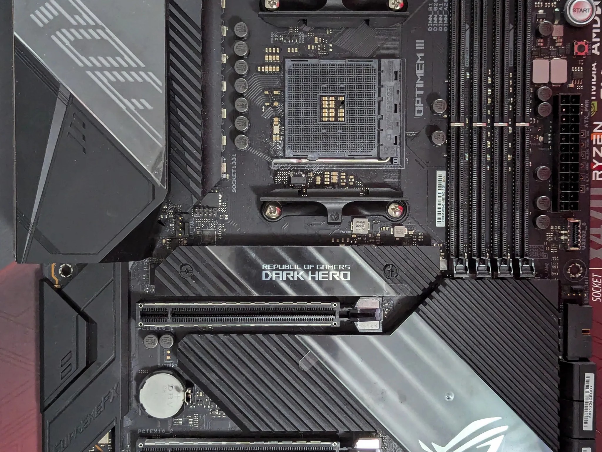 ASUS ROG Crosshair VIII Hero X570 ATX Motherboard