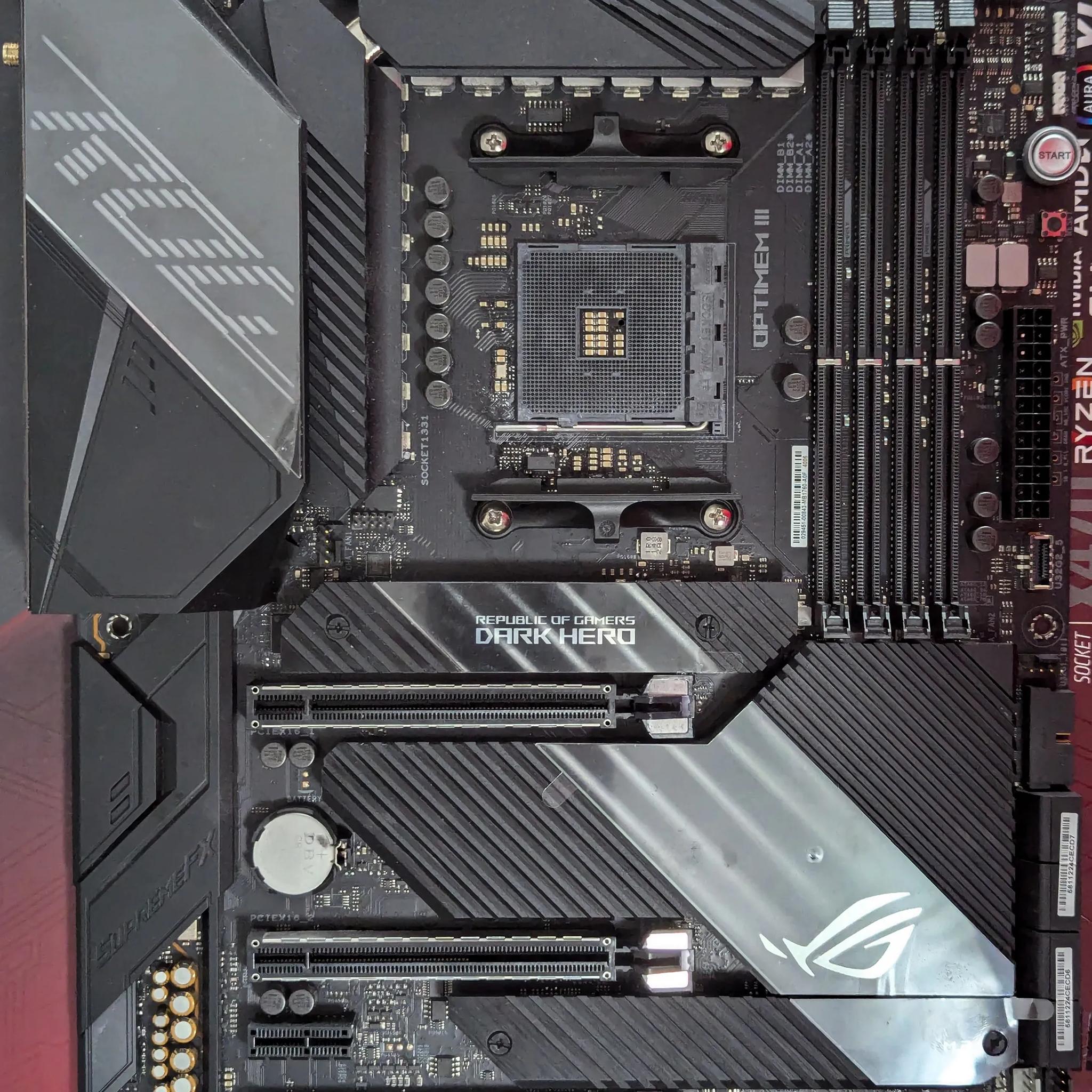 ASUS ROG Crosshair VIII Hero X570 ATX Motherboard
