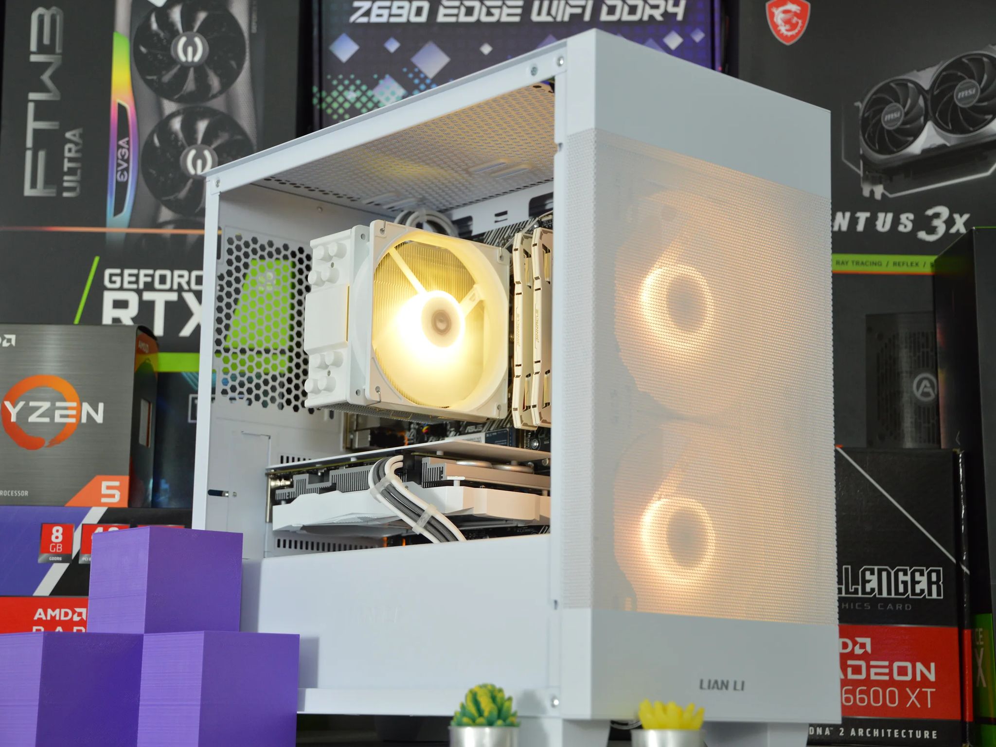 ⚪❄️ | RTX 2060 SUPER 8GB | RYZEN 5 5500 | 16GB DDR4 RAM | 1TB NVME SSD | FrostBite |