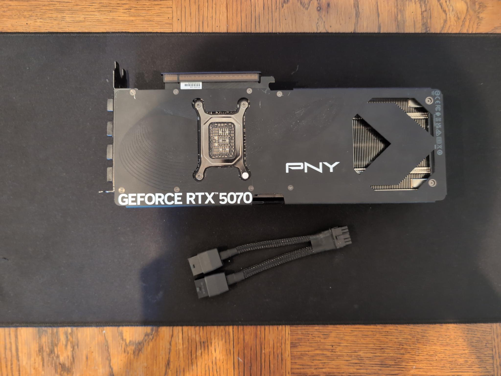 PNY GeForce RTX 5070 Overclocked Triple Fan - Image 3