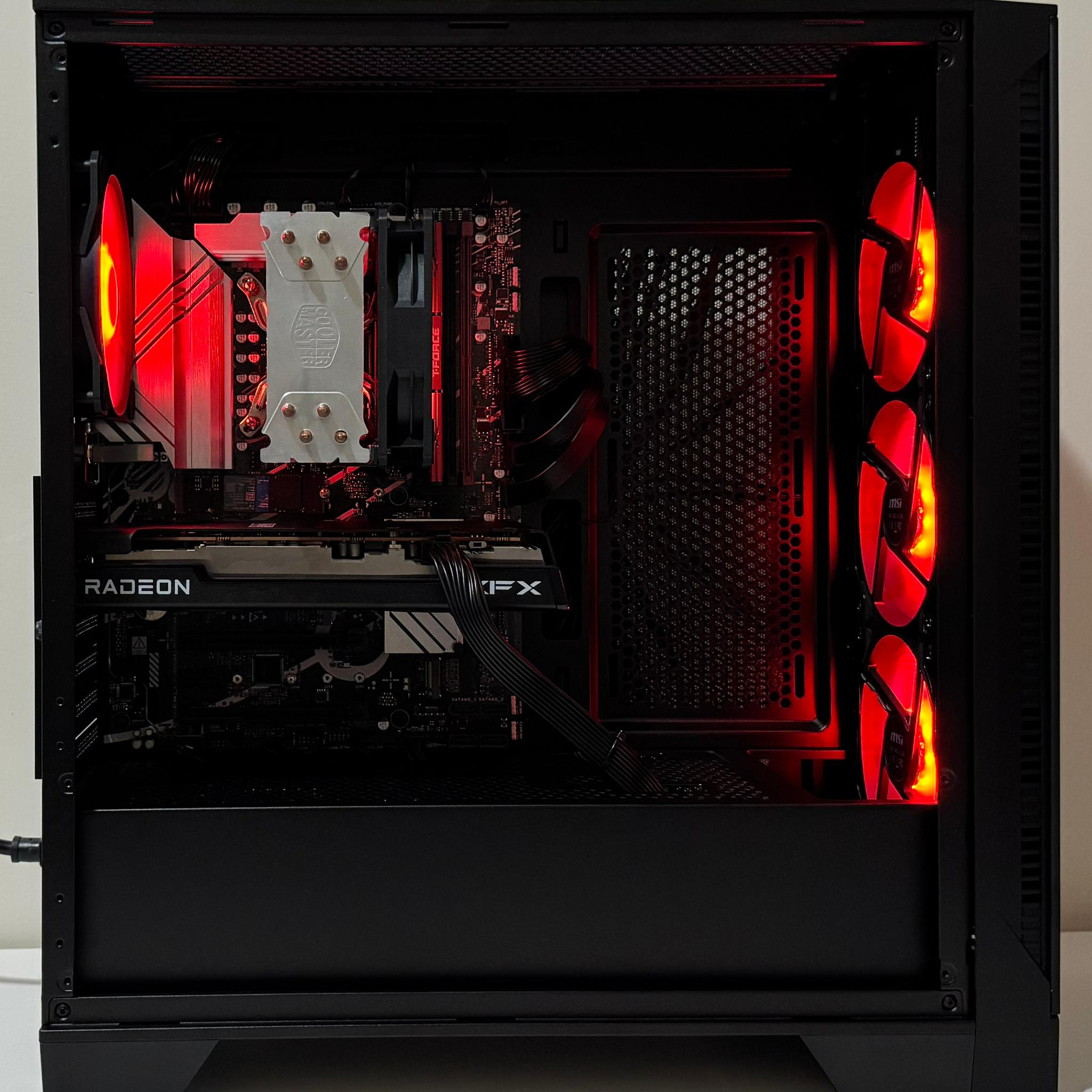 Intel Core i5 13400 16GB DDR5 AMD Radeon RX 7600 ASUS Z790 WD 1TB NVMe Gen4 SSD Gaming PC