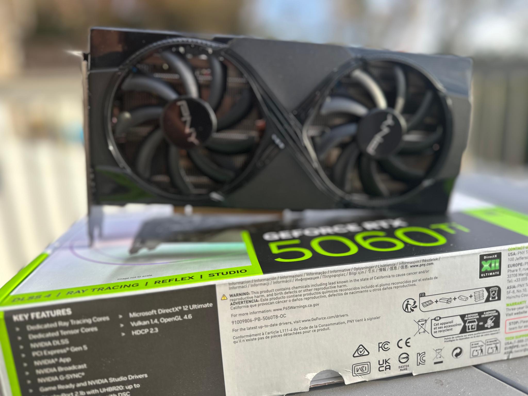 PNY Verto RTX 5060Ti (8GB) - Image 2
