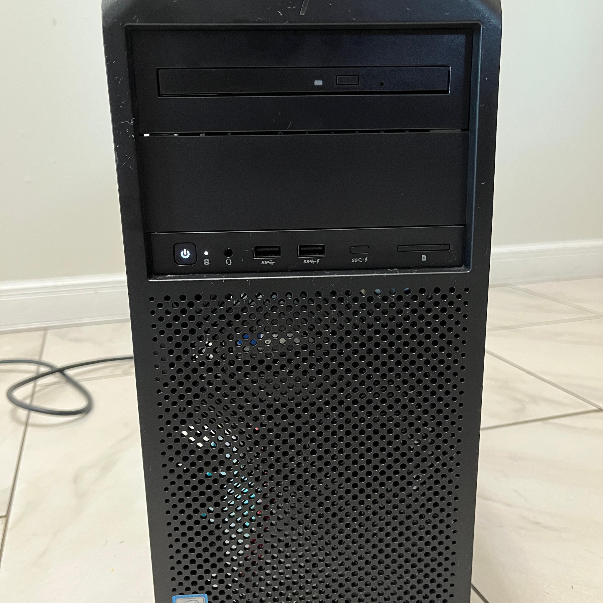 NVIDIA RTX 3070, Intel Core i7-8700, 16GB RAM, 1.2TB Storage- High FPS HP Z4 Gaming PC w/ Wi-Fi & BT