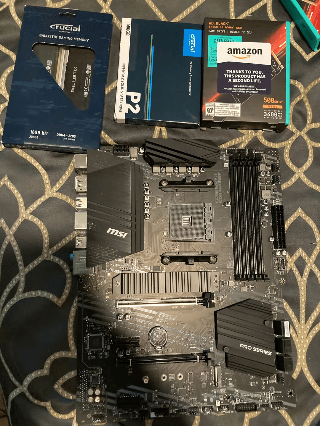 B550 A and Sn750 Se