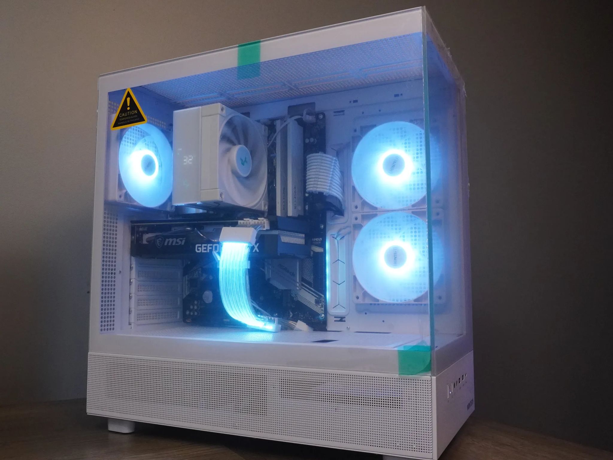 🤍AESTHETIC🤍 1440p GAMING MACHINE 💚RTX 3070 🧡 Ryzen 5 5600x | 32GB | 1TB | WIFI