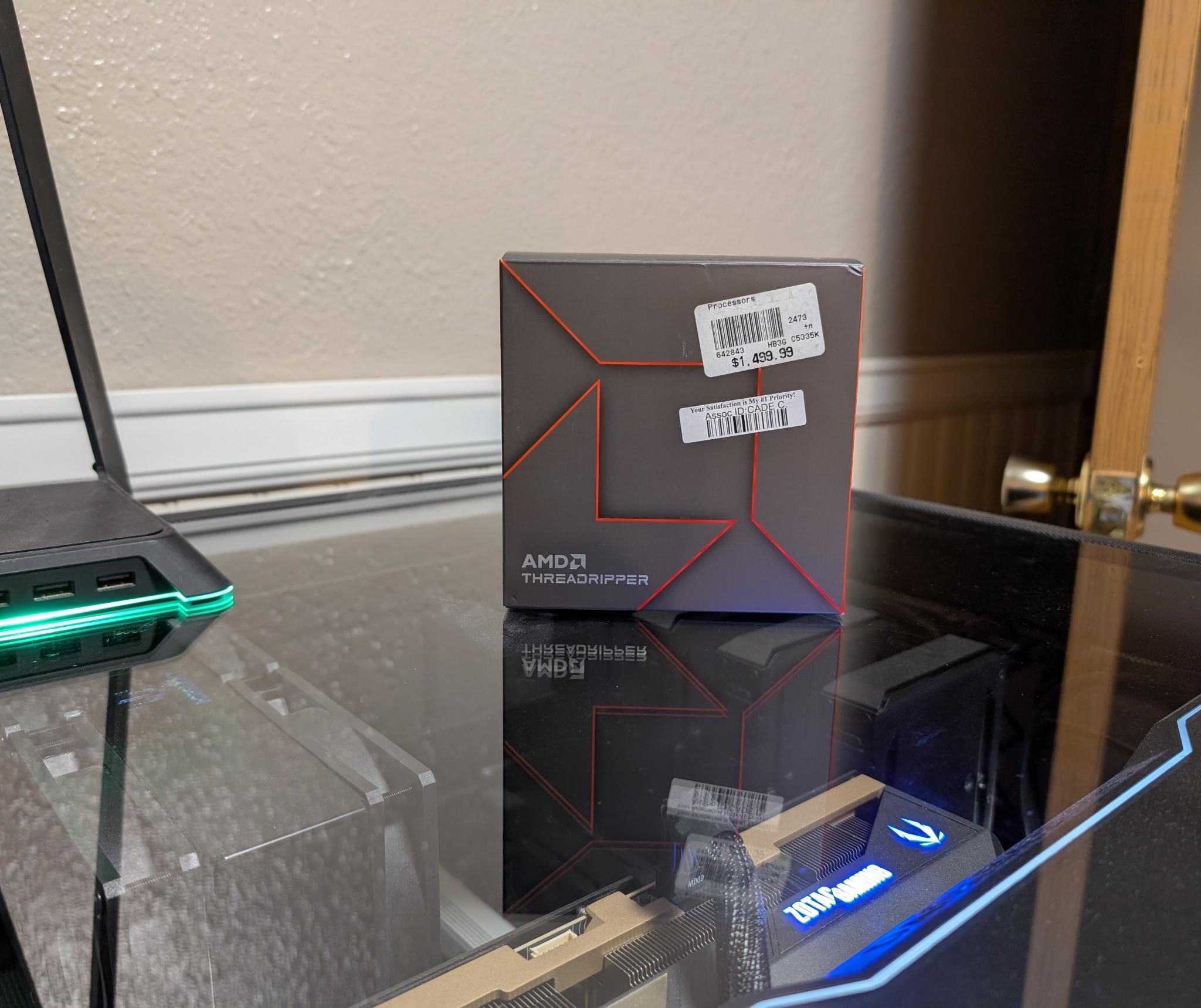 AMD Threadripper 7960X TRx50 Zen 4 24 Cores 48 Threads