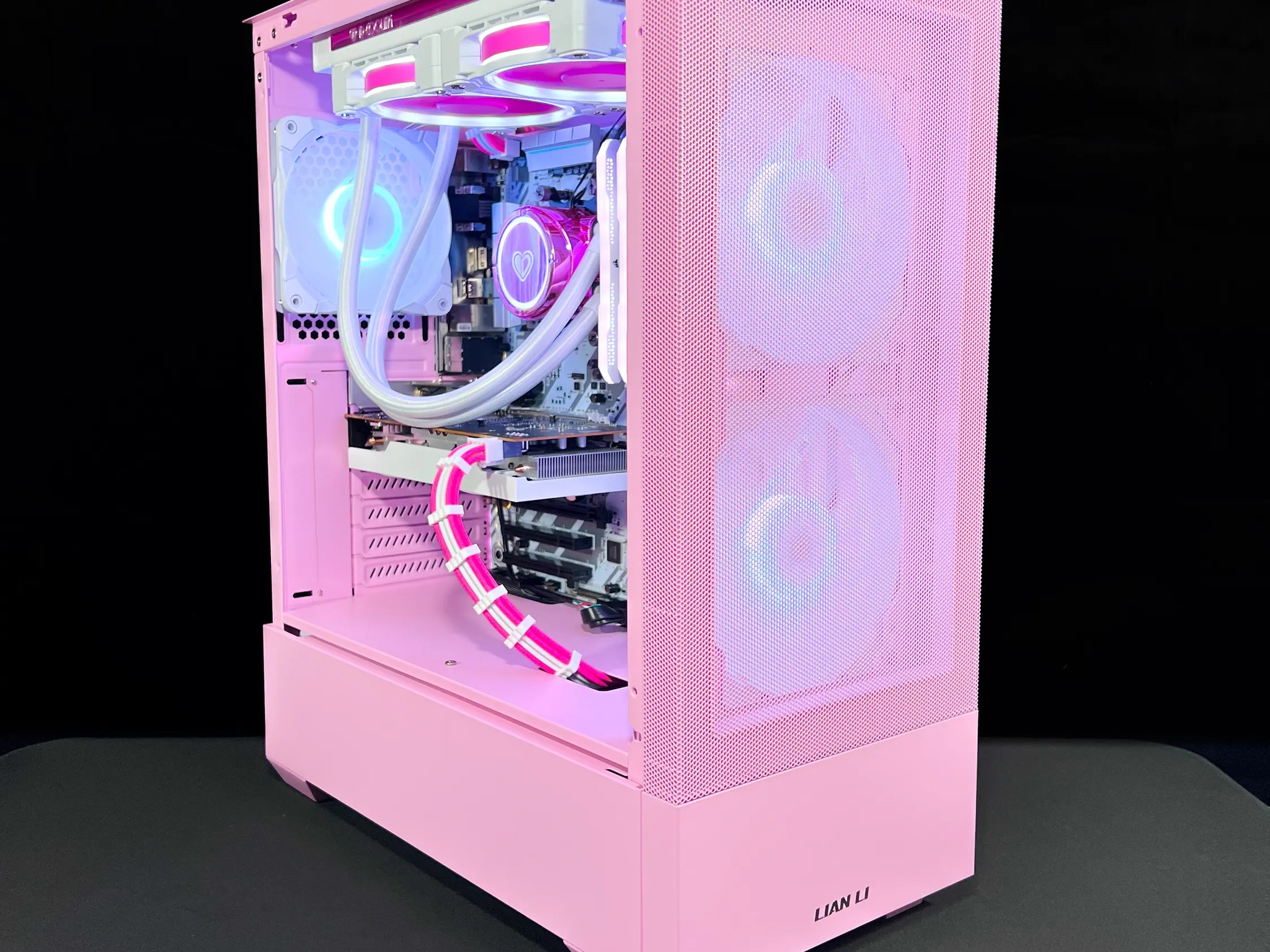Ryzen 5 2600 | Radeon RX 6600 | Pink Gaming PC Build