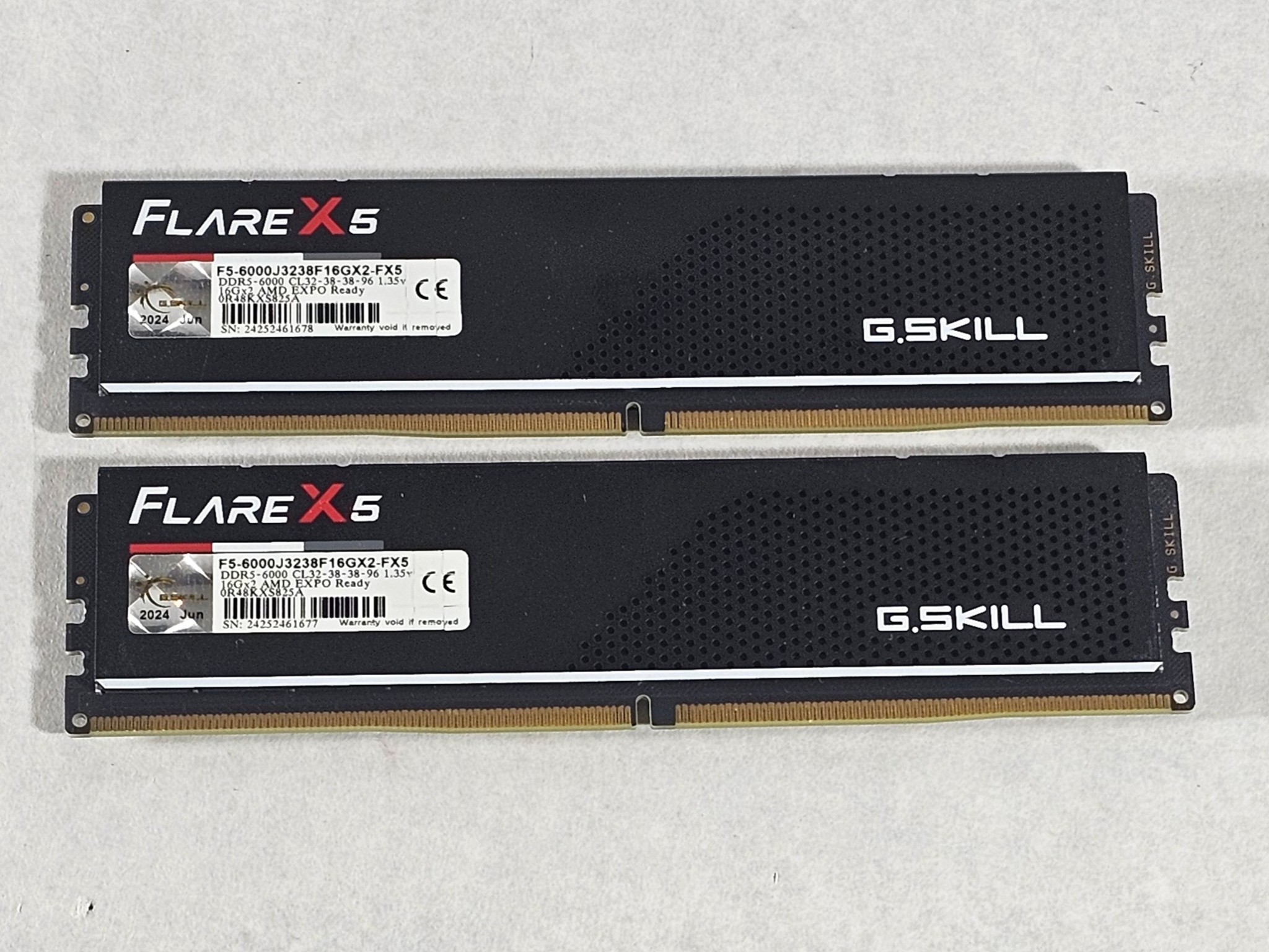 32GB DDR5 (2x16GB) CL32 6000MT/s G.Skill Flare X5