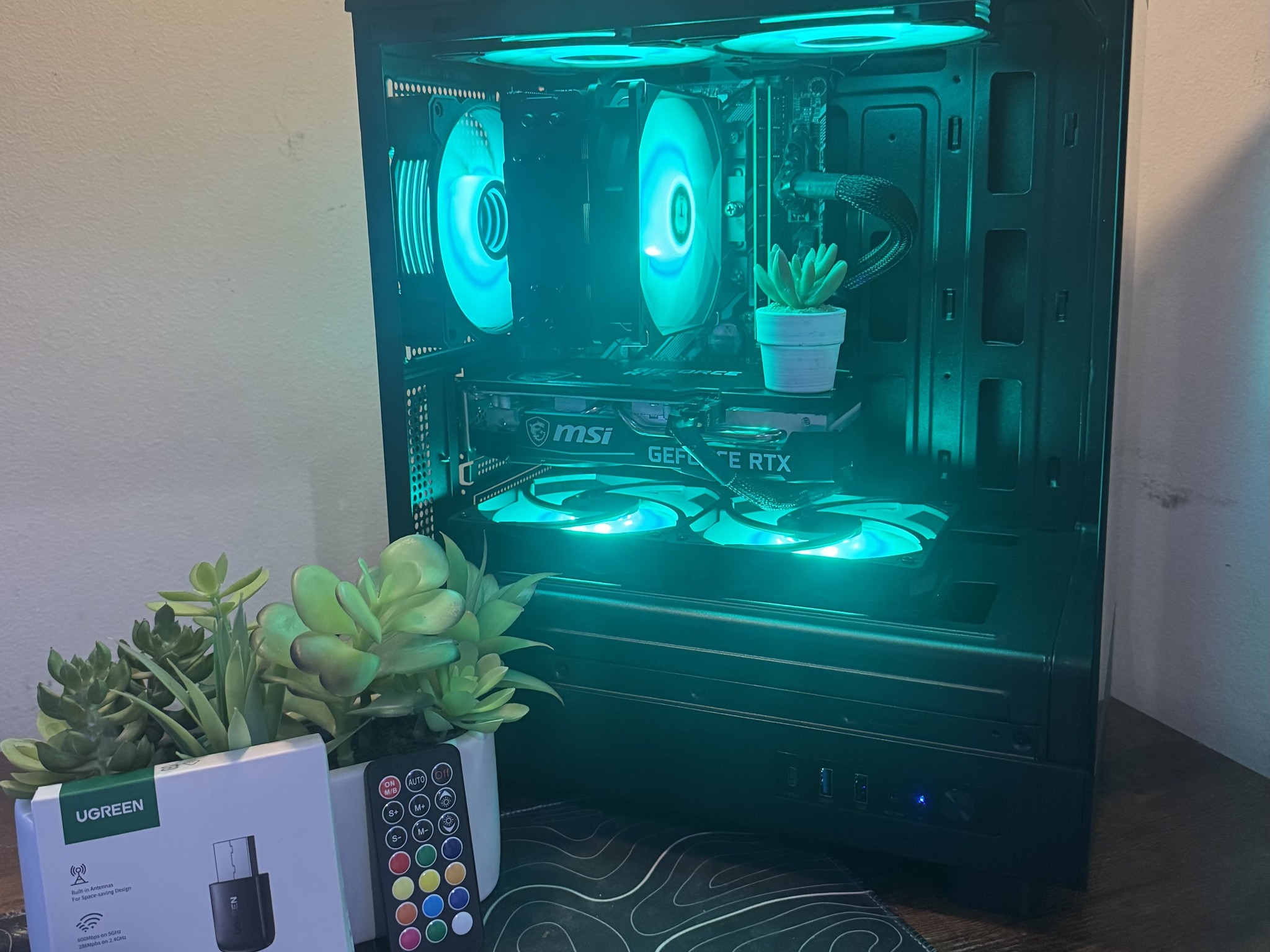 🖤 Custom "Budget Baller" Gaming PC | Intel i7 | RTX 3050 8GB | 1.5TB Total Storage! | WiFi 6 Dongle