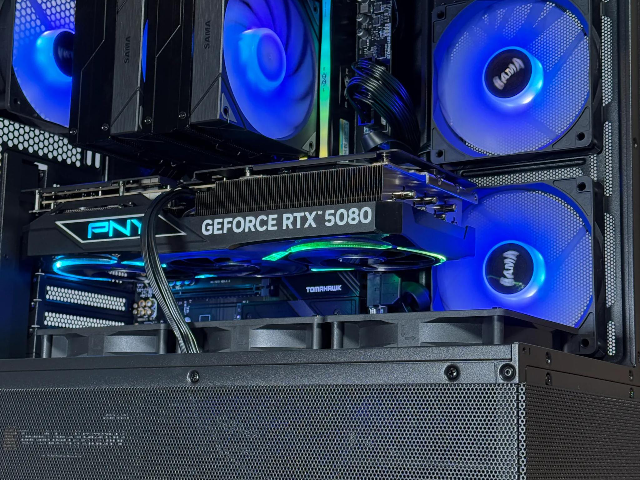 RTX 5080 Ryzen 9800X3D 64GB DDR5 4TB NVME GAMING PC