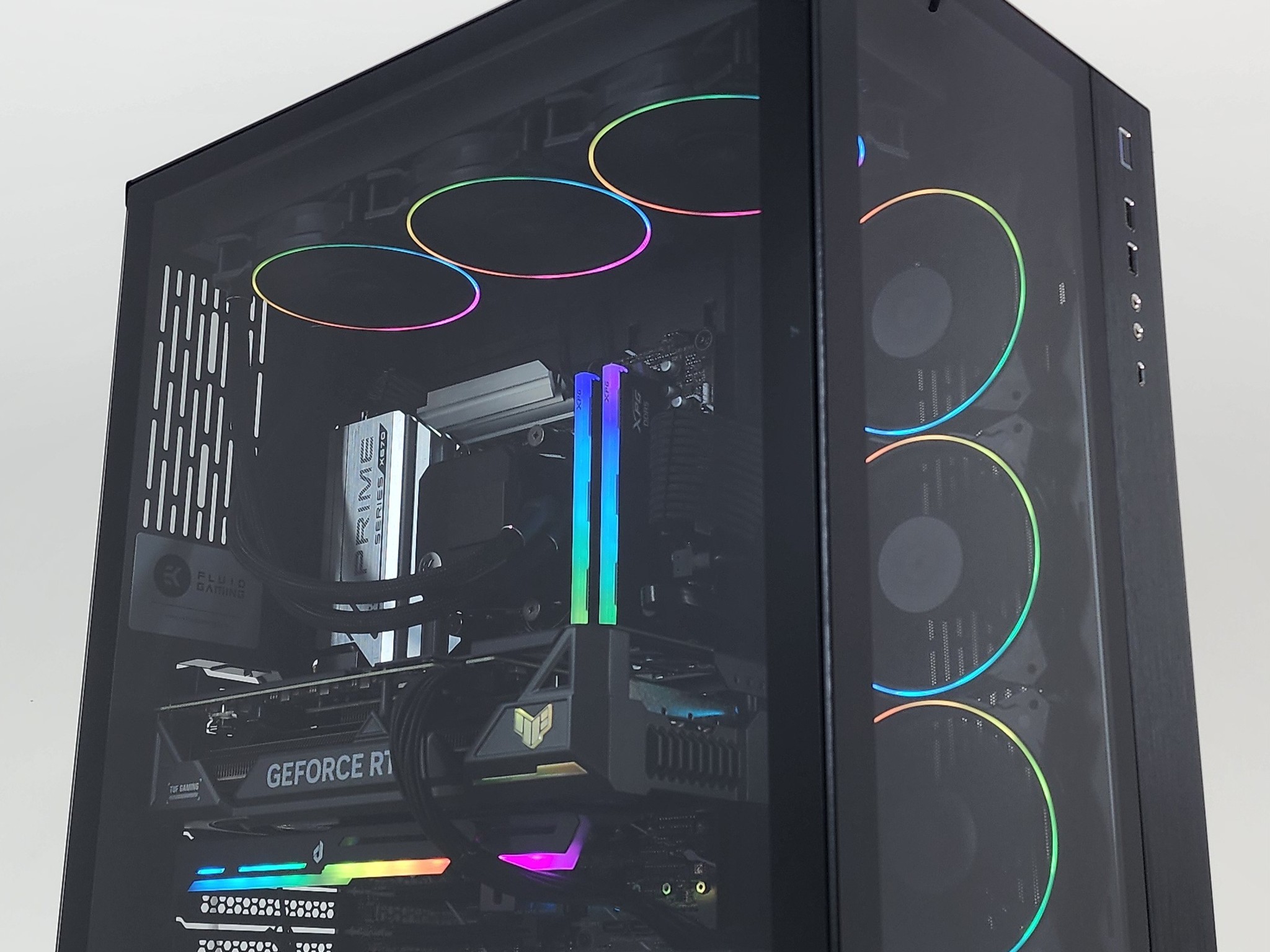 Gaming PC Ryzen 9 7950X3D 32GB RAM 1TB SSD RTX 4070 Ti 12GB Windows 11 Computer
