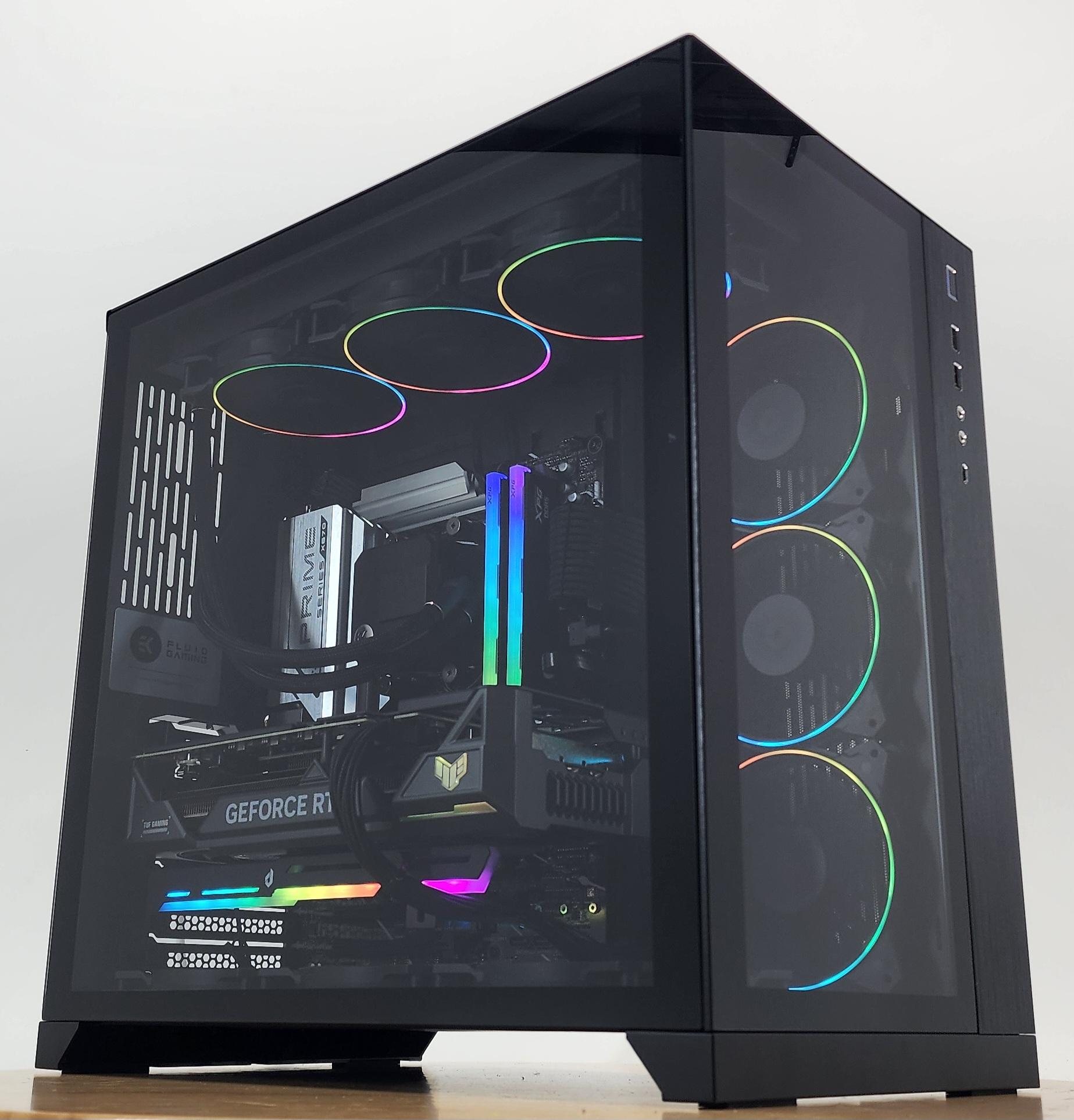 Gaming PC Ryzen 9 7950X3D 32GB RAM 1TB SSD RTX 4070 Ti 12GB Windows 11 Computer