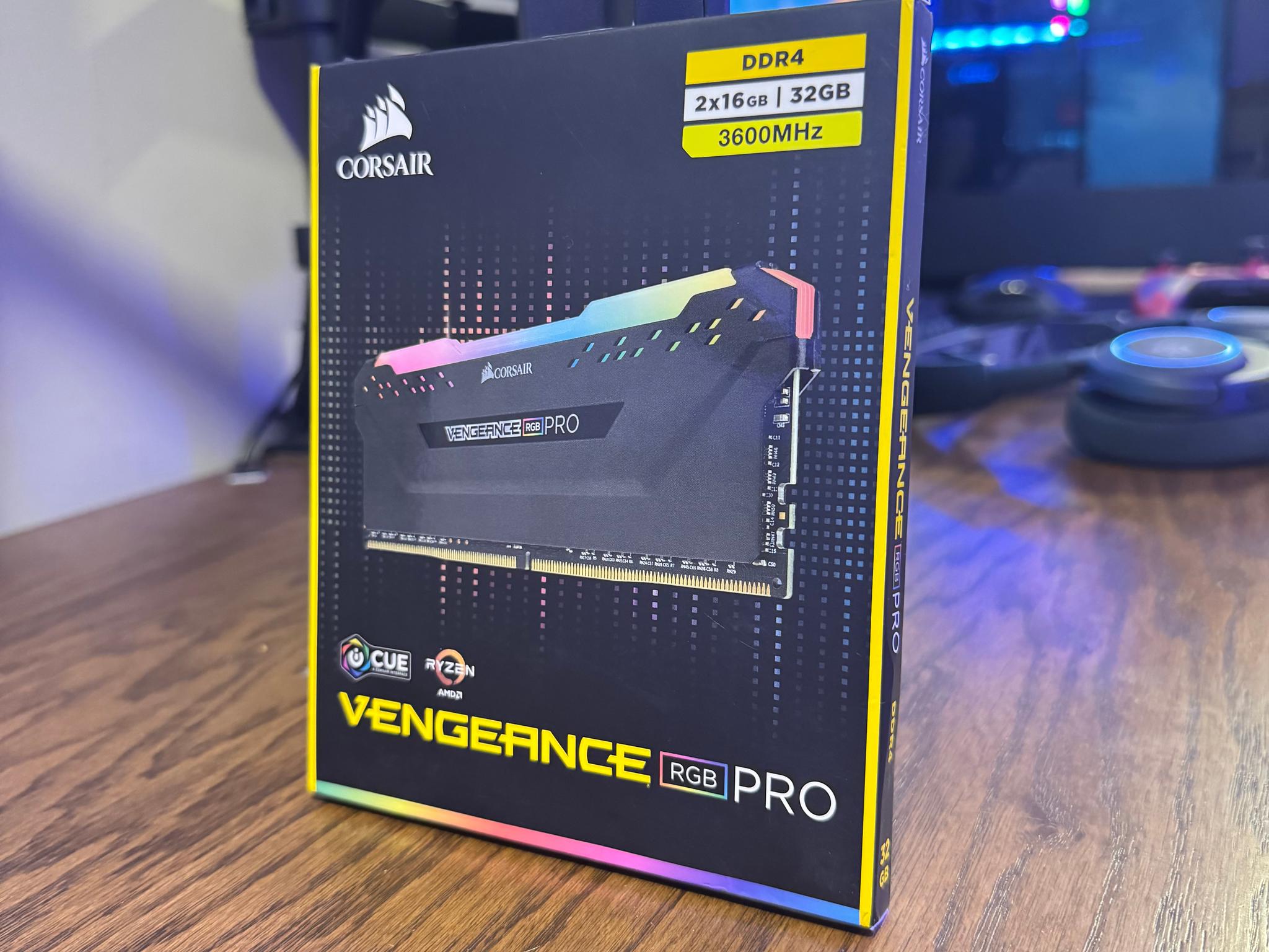 Corsair Vengeance RGB PRO DDR4 2x16 3600MHz CL18