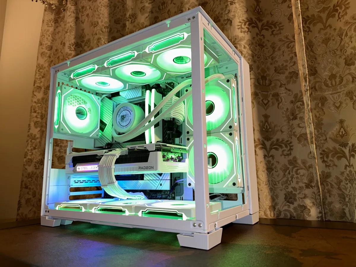 ❄️Whiteout 4K PC– Radeon 9070XT |i7-13700K | Z790 | 32GB DDR5 | 2TB Gen4