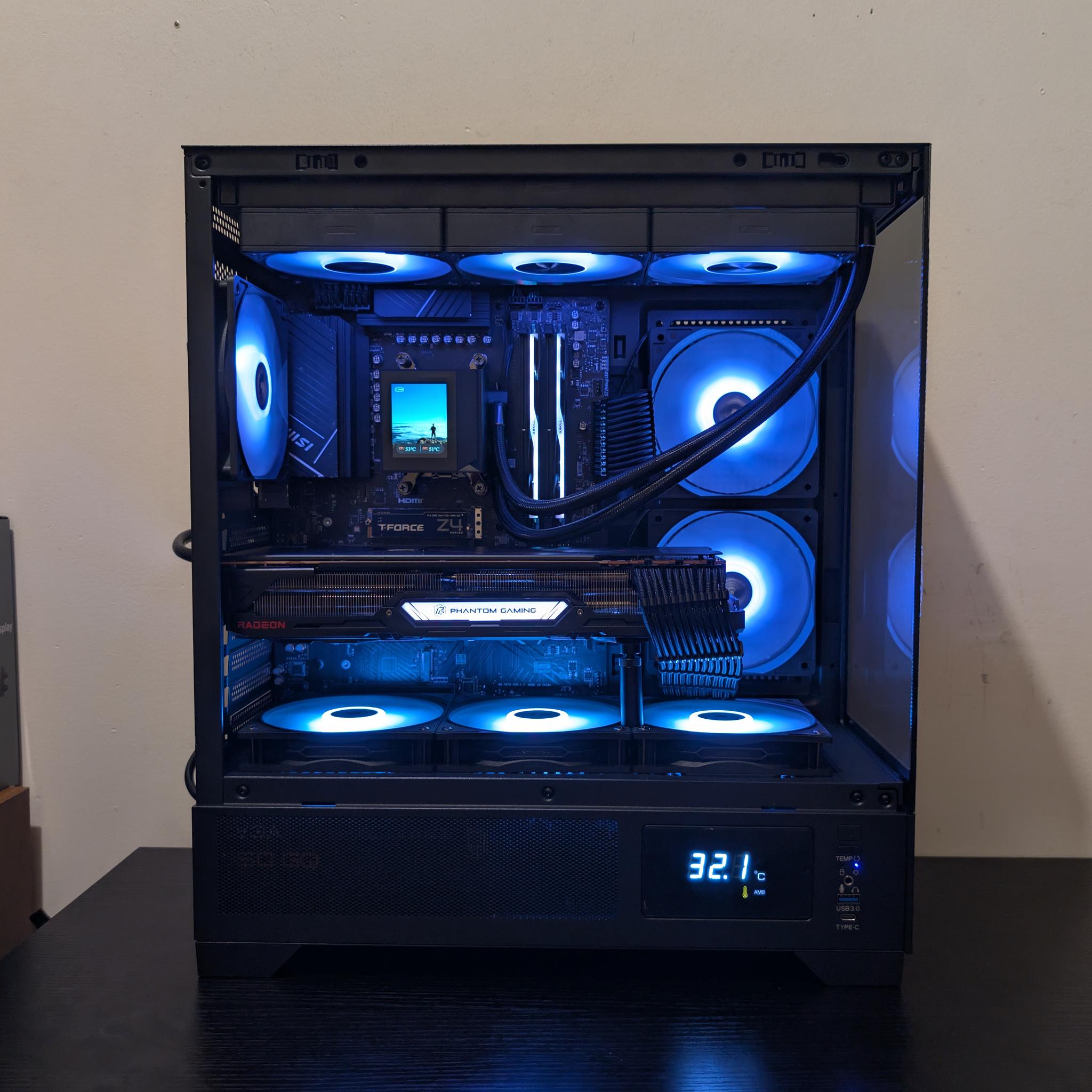 🔥🐦‍⬛ 1440p Gaming Beast | RX 6950XT | Ryzen 7 7700X | 2TB SSD | 32GB RAM | WiFi 6 & Bluetooth 🐦‍⬛🔥