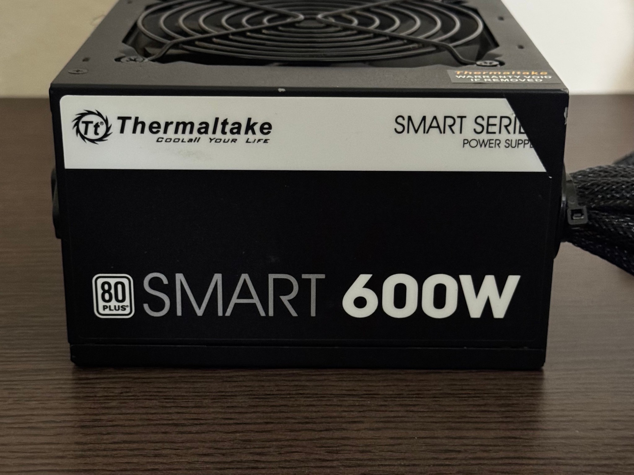 Thermaltake SMART 600W ATX Power Supply 80 PLUS