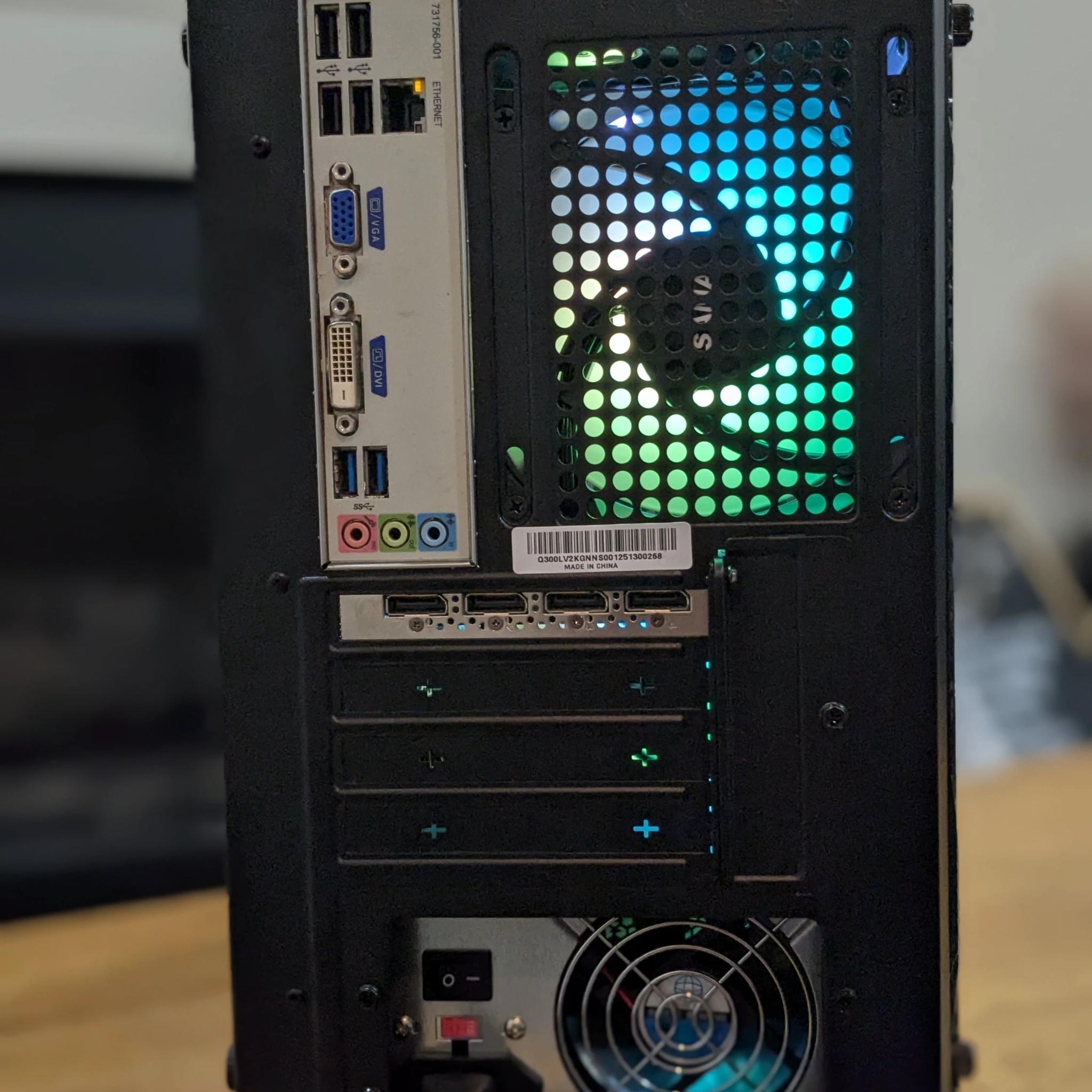 70 FPS Fortnite | 180 Day Warranty | i5-4570S, 16GB RAM, 500GB SSD, Nvidia 4GB GPU, RGB, Win10