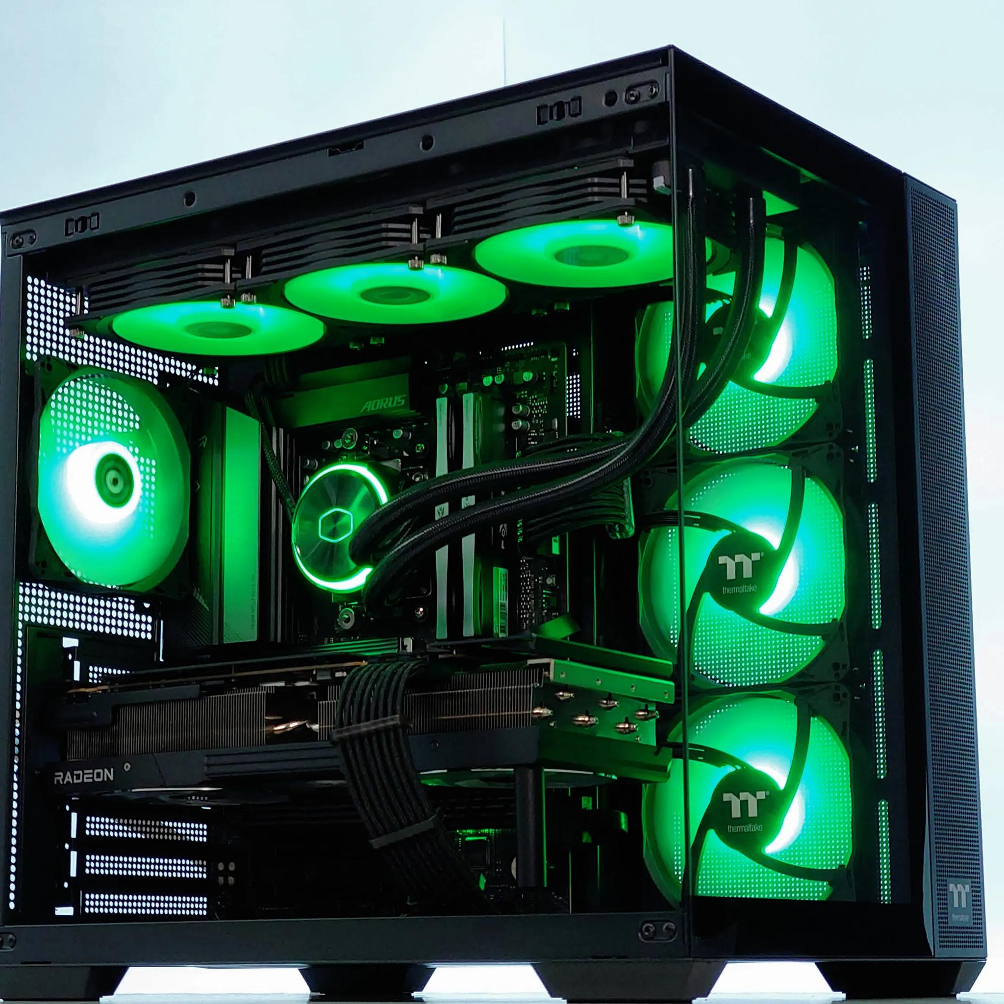 🚀🥇Extreme 4K Gaming PC⚡AMD RX 7900 XTX 24GB⚡AMD Ryzen 7 7700 8-Core⚡32GB DDR5⚡1TB SSD