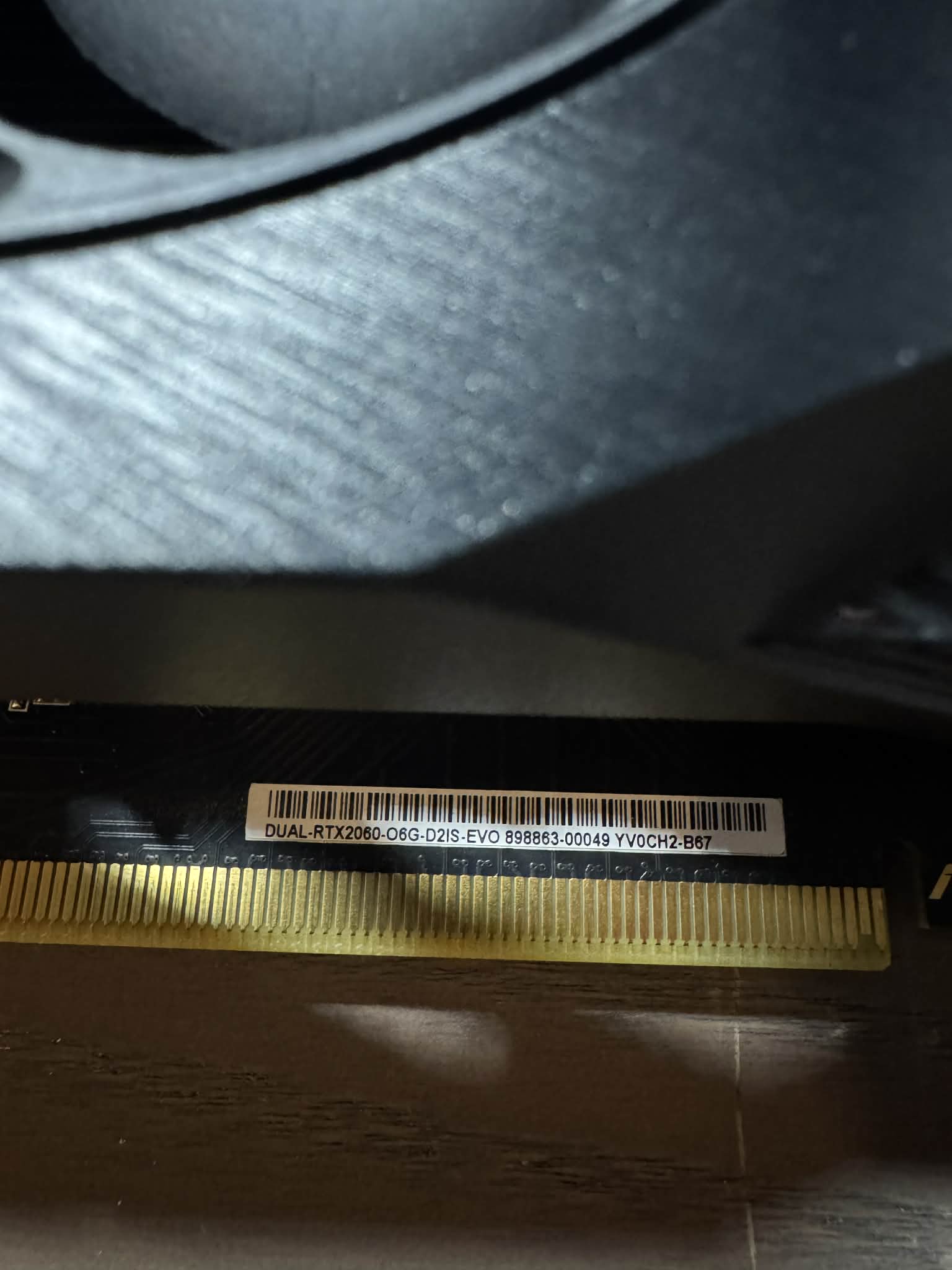 Asus GeForce RGB RTX 2060 6GB GDDR6 Graphics Card GPU DUAL-RTX2060-06G-EVO