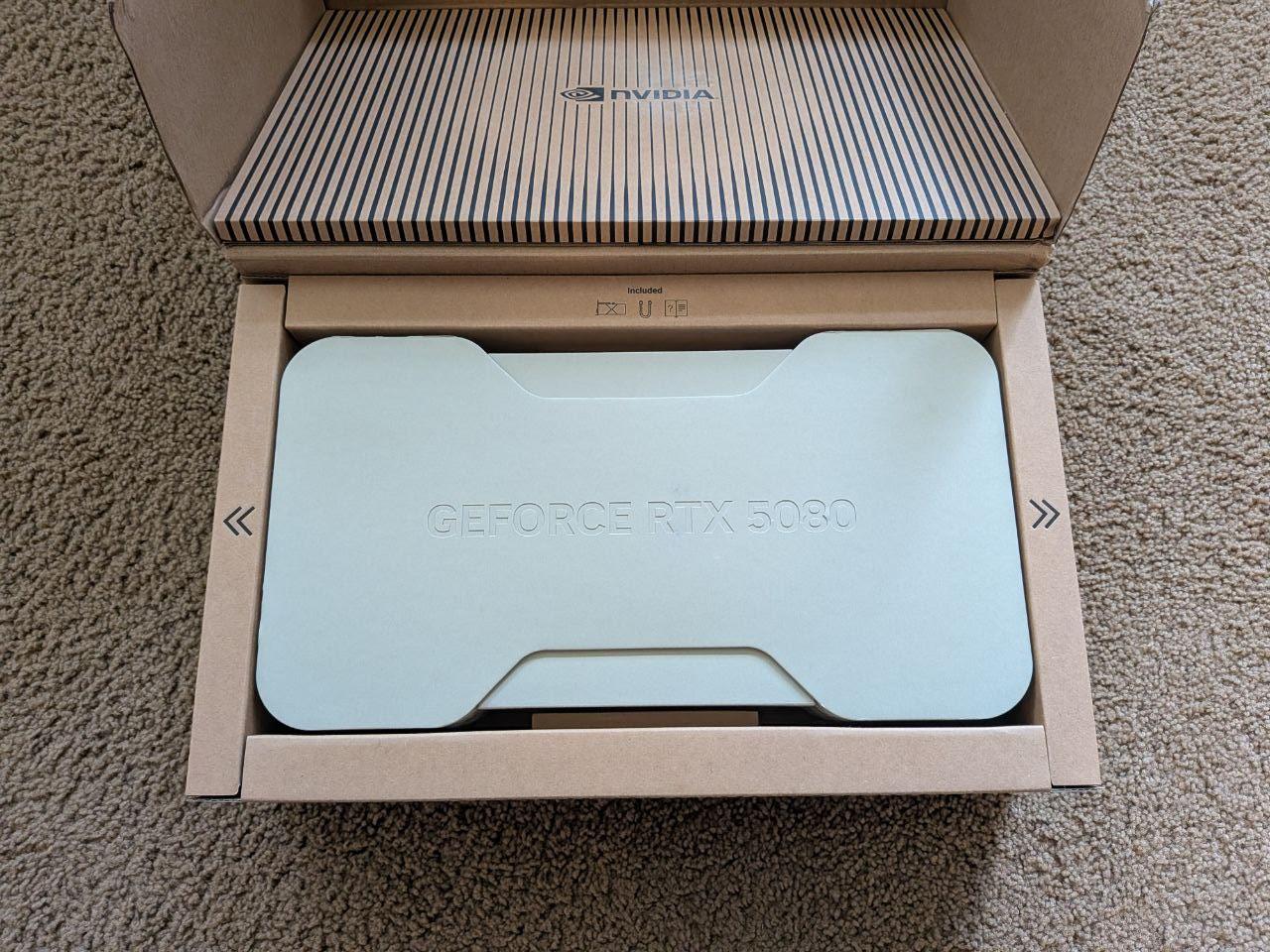 NVIDIA GeForce RTX 5080 Founders Edition